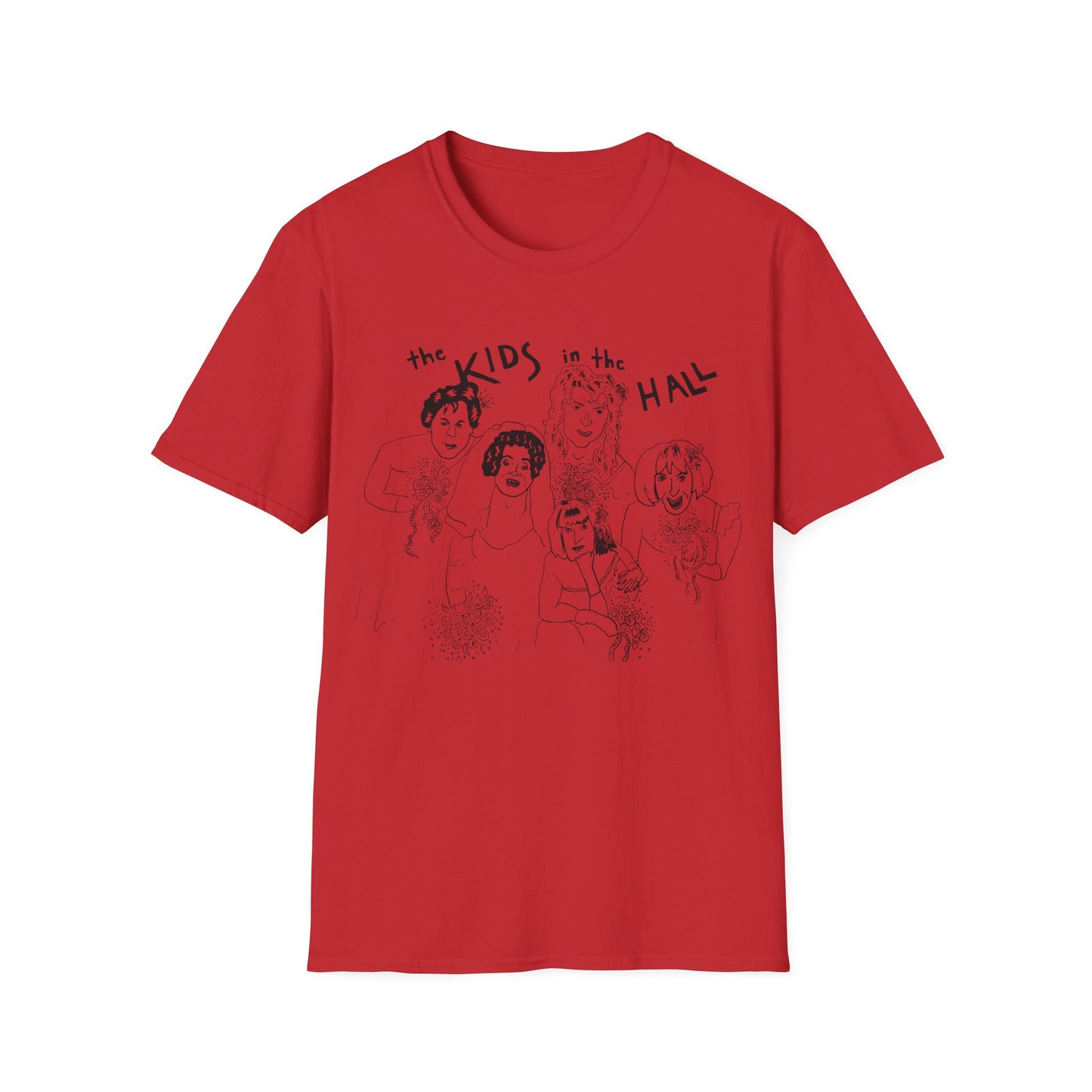 original drawing the kids in the hall tshirt