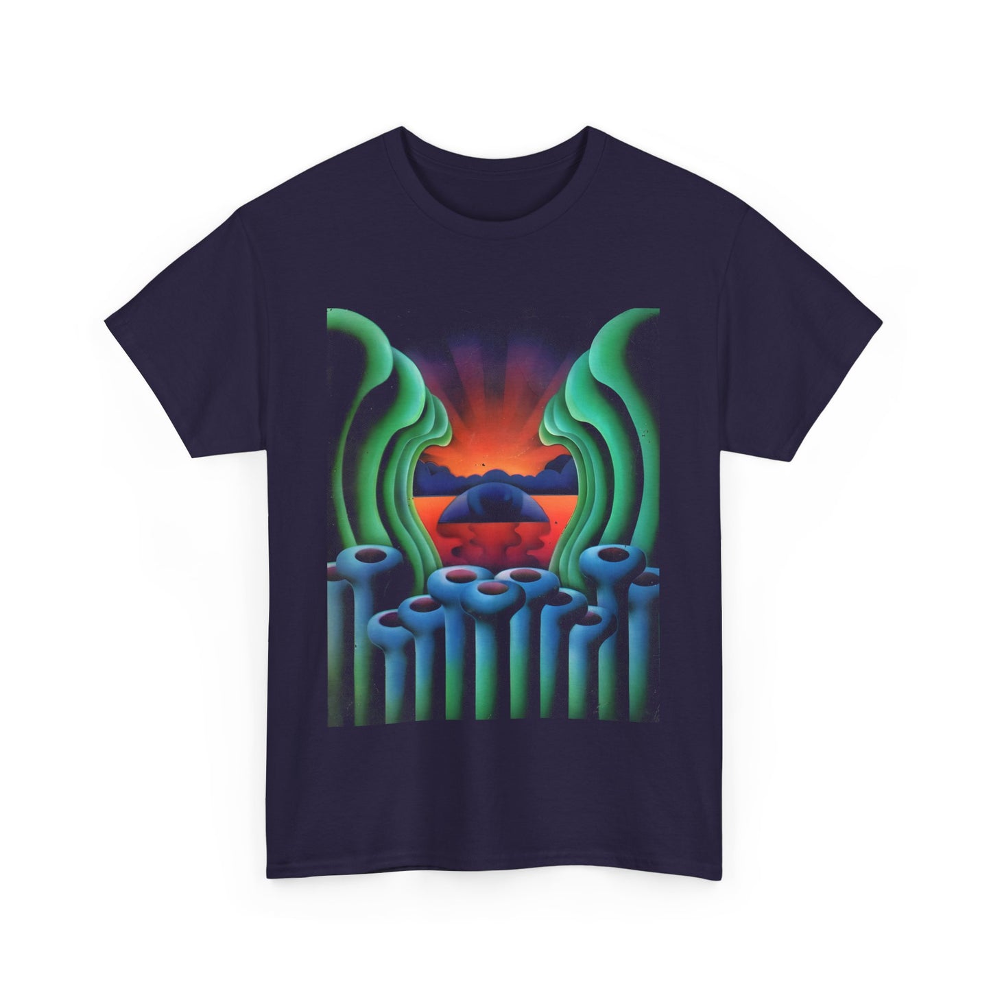 1970s book cover art unknown 2 sci fi illustration by peter haars tshirt