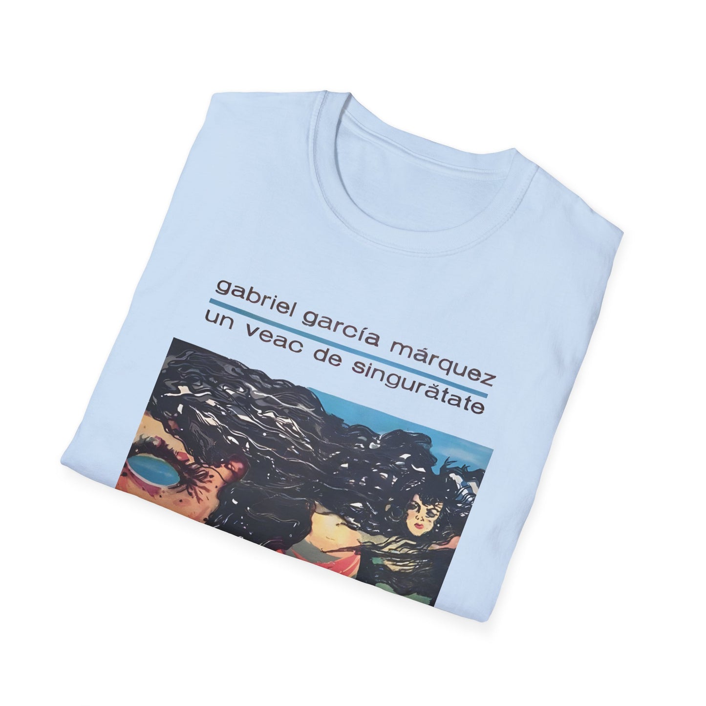 1974 romanian book cover for one hundred years of solitude by gabriel garcía márquez tshirt