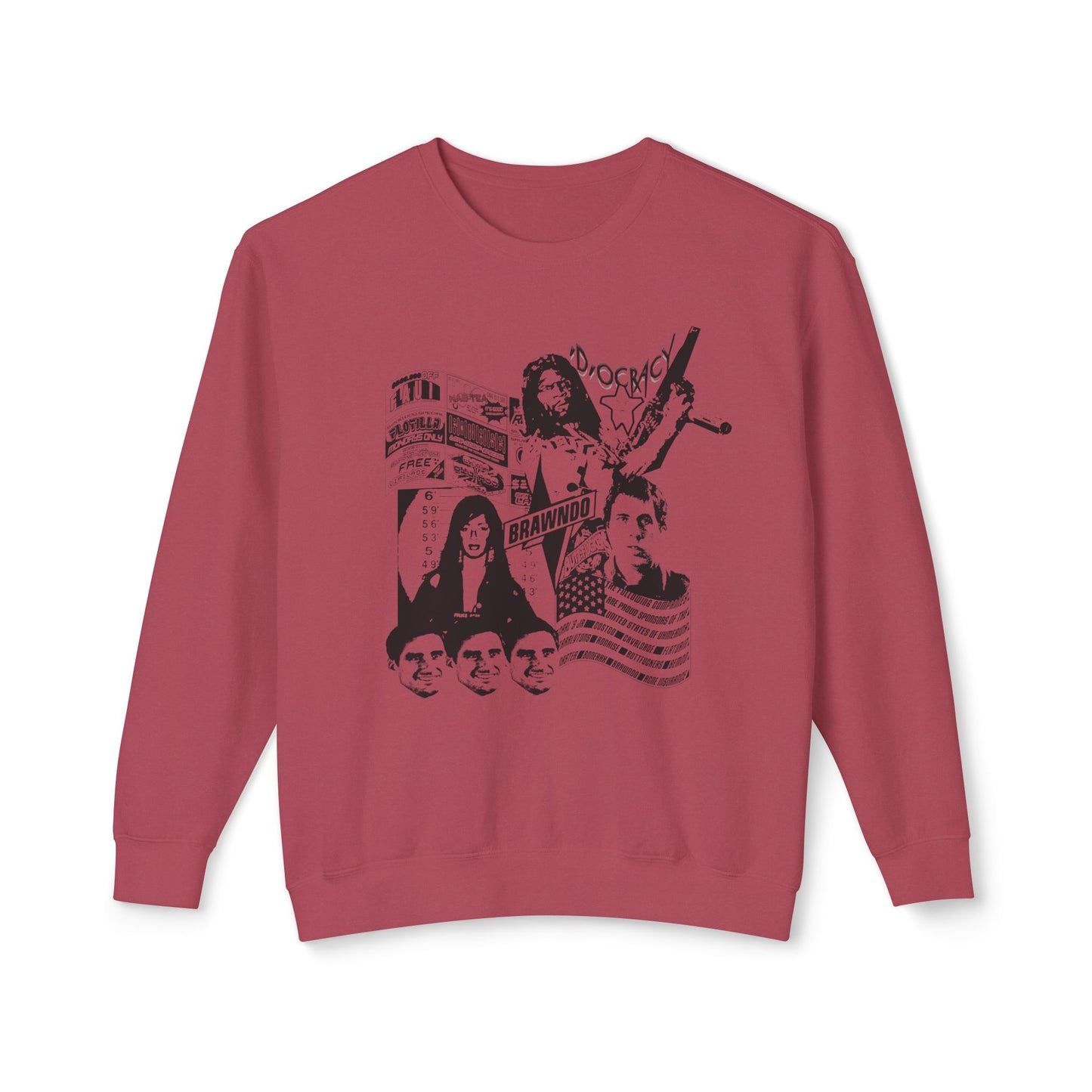 idiocracy movie fan art poster 100% cotton sweatshirt