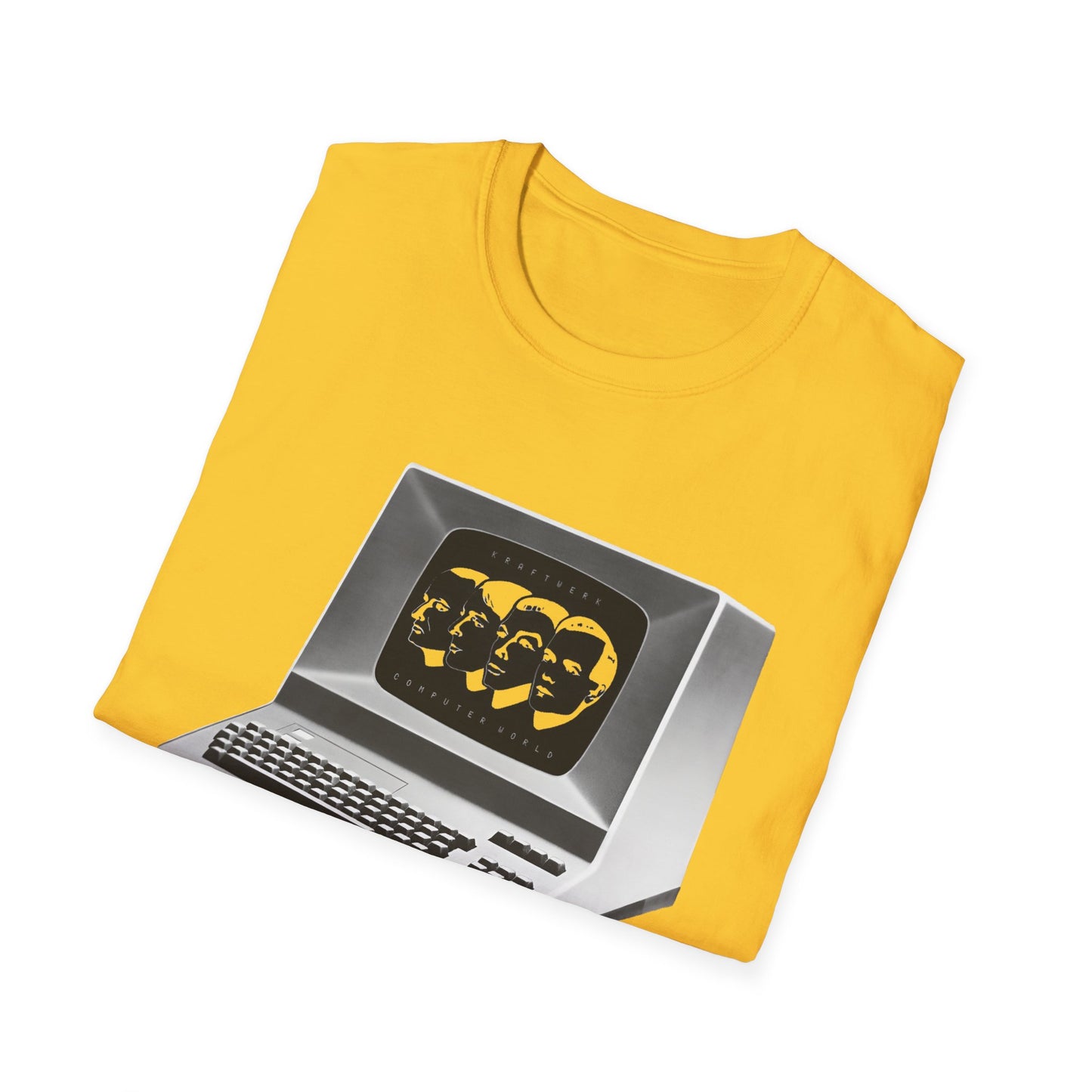 kraftwerk 1981 computer world album custom colour tshirt