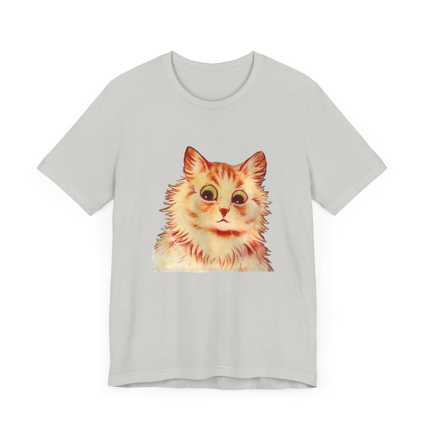 louis wain anthropomorphised cat painting another orange cat