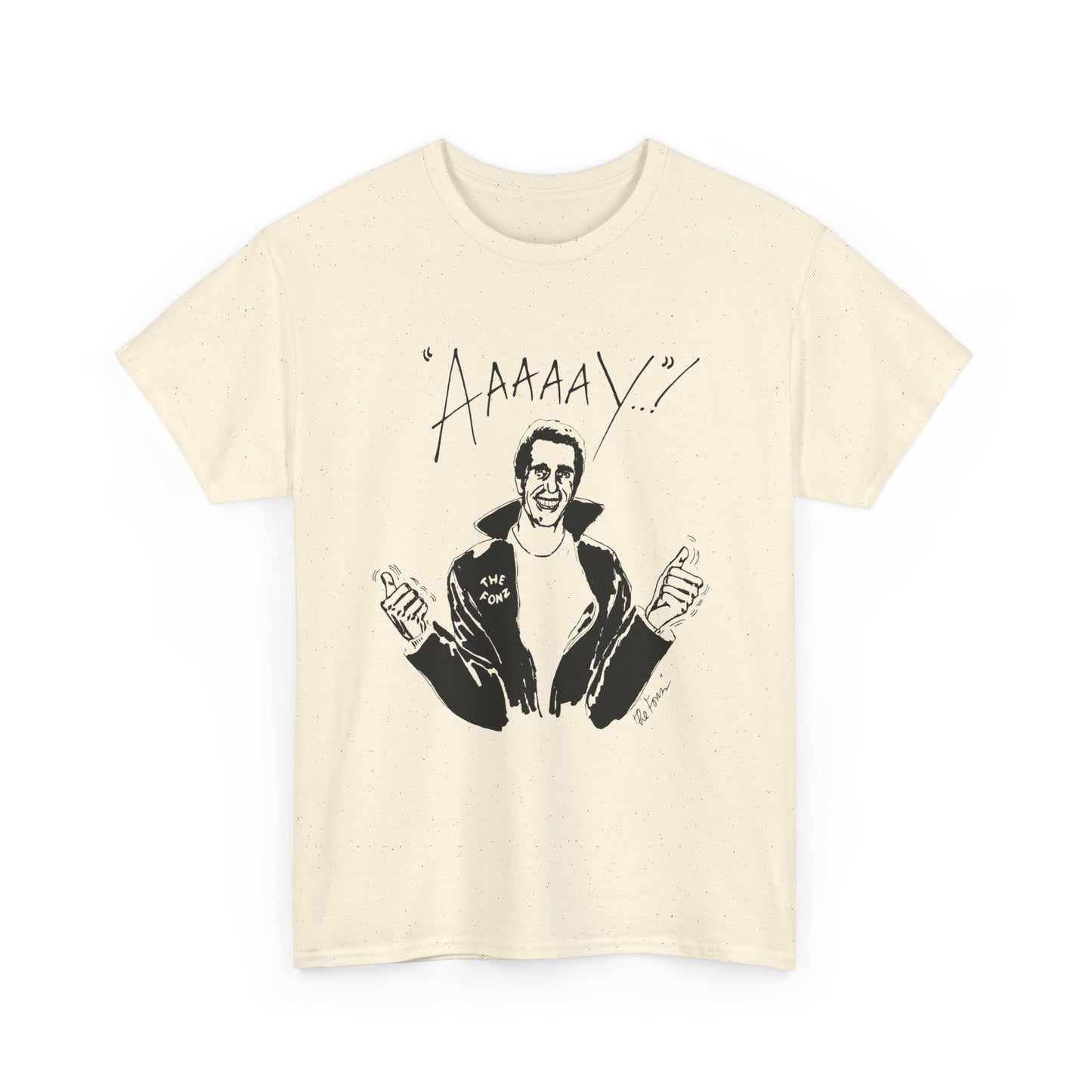 1976 jcpenny fonz tshirt reproduction tshirt