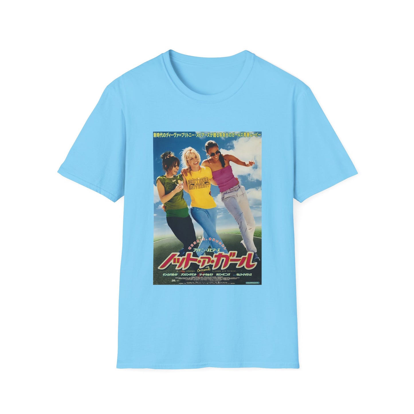 2002 japanese movie poster tshirt britney spears crossroads