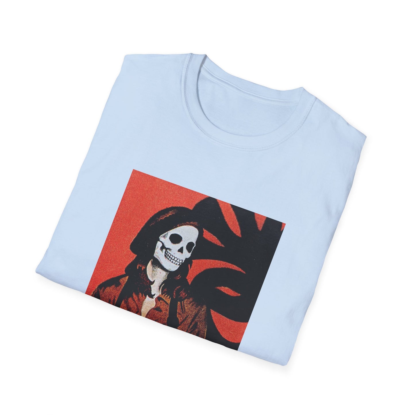 patty hearst skull face tshirt