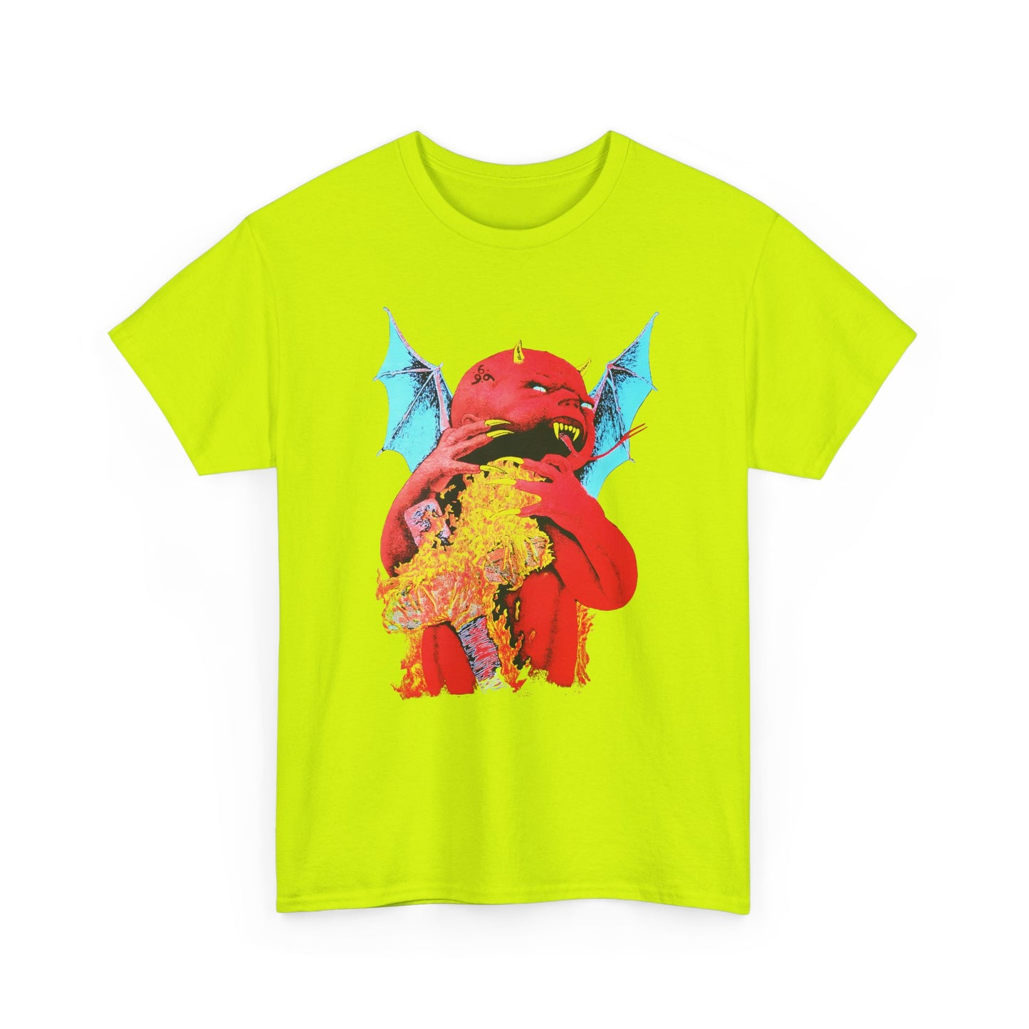 original demon child used for born again album cover reproduction tshirt
