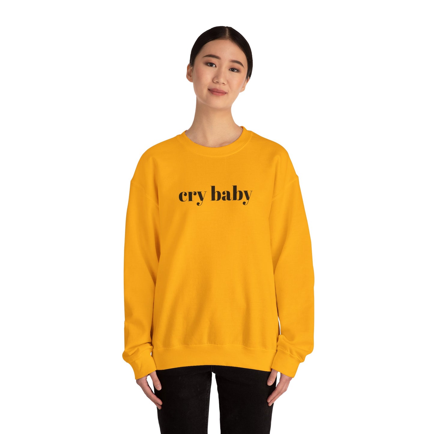 cry baby unisex heavy blend crewneck sweatshirt