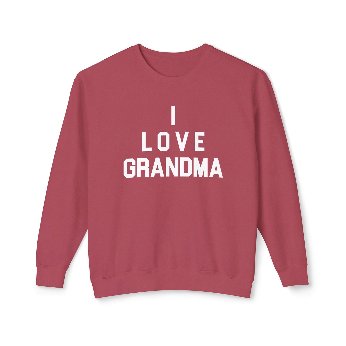 i love grandma as worn by andy kaufman reproduction 100% cotton sweatshirt