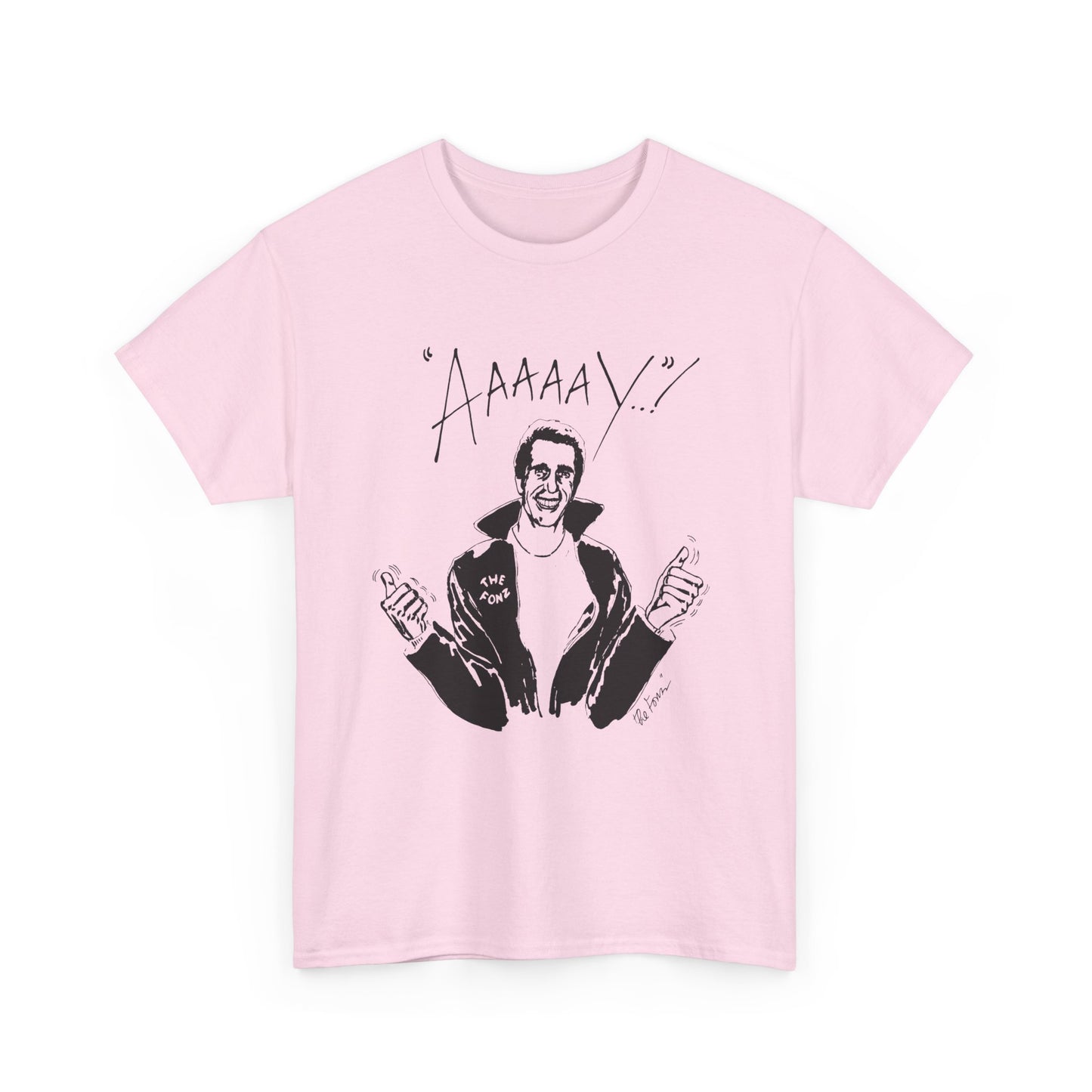 1976 jcpenny fonz tshirt reproduction tshirt