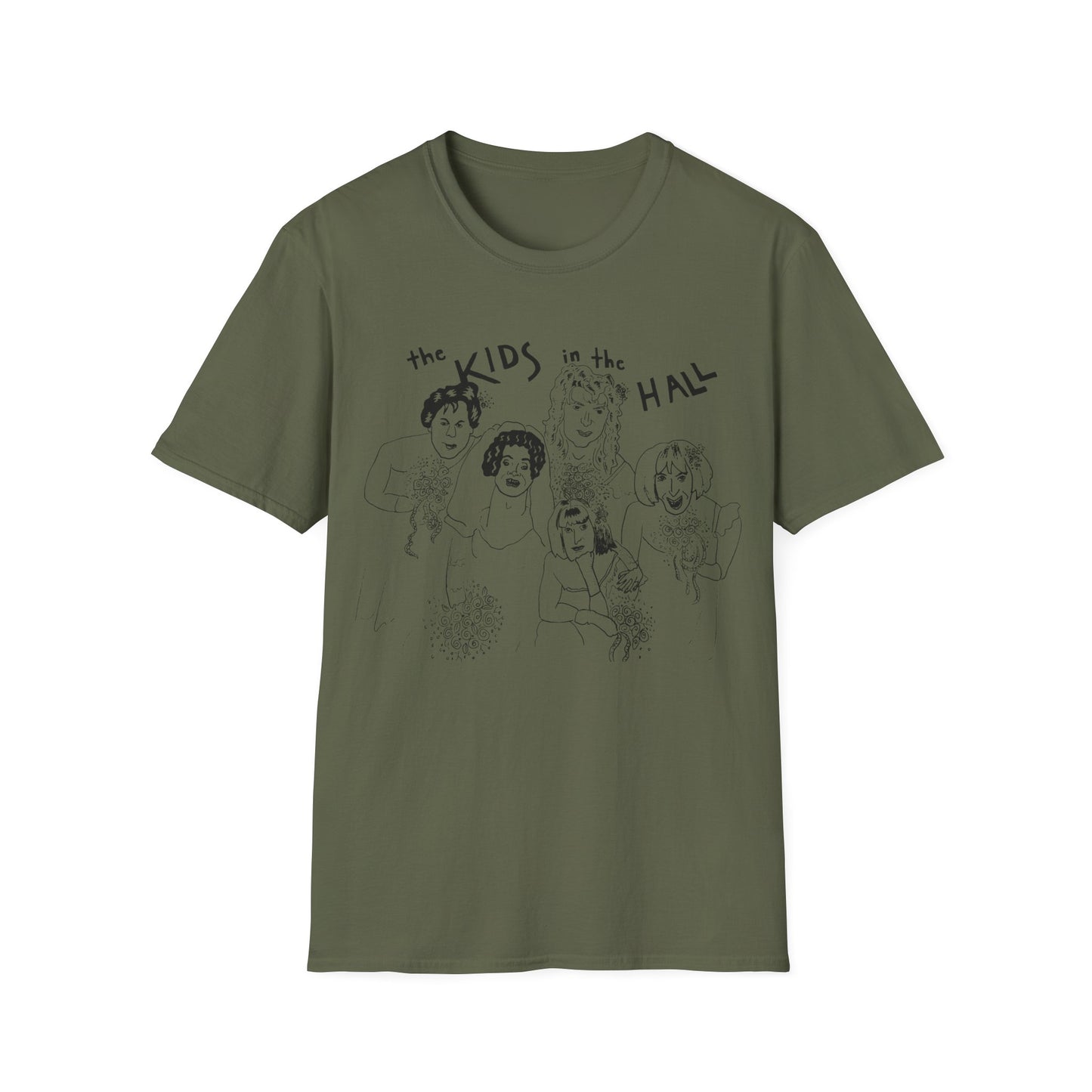 original drawing the kids in the hall tshirt