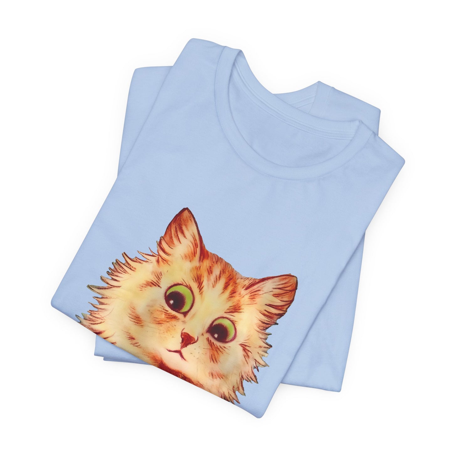 louis wain anthropomorphised cat painting another orange cat