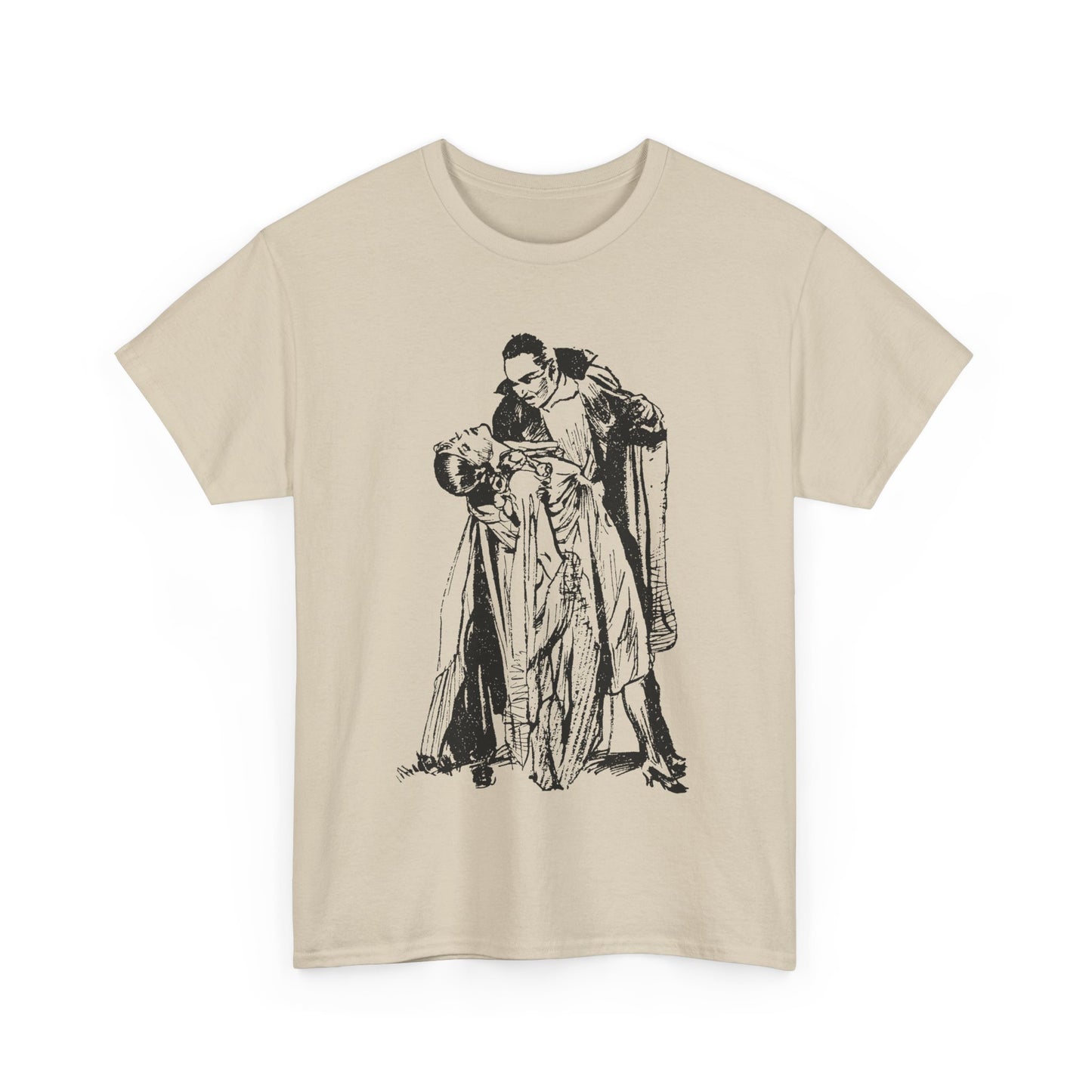 1927 stage play ad for dracula reproduction tshirt