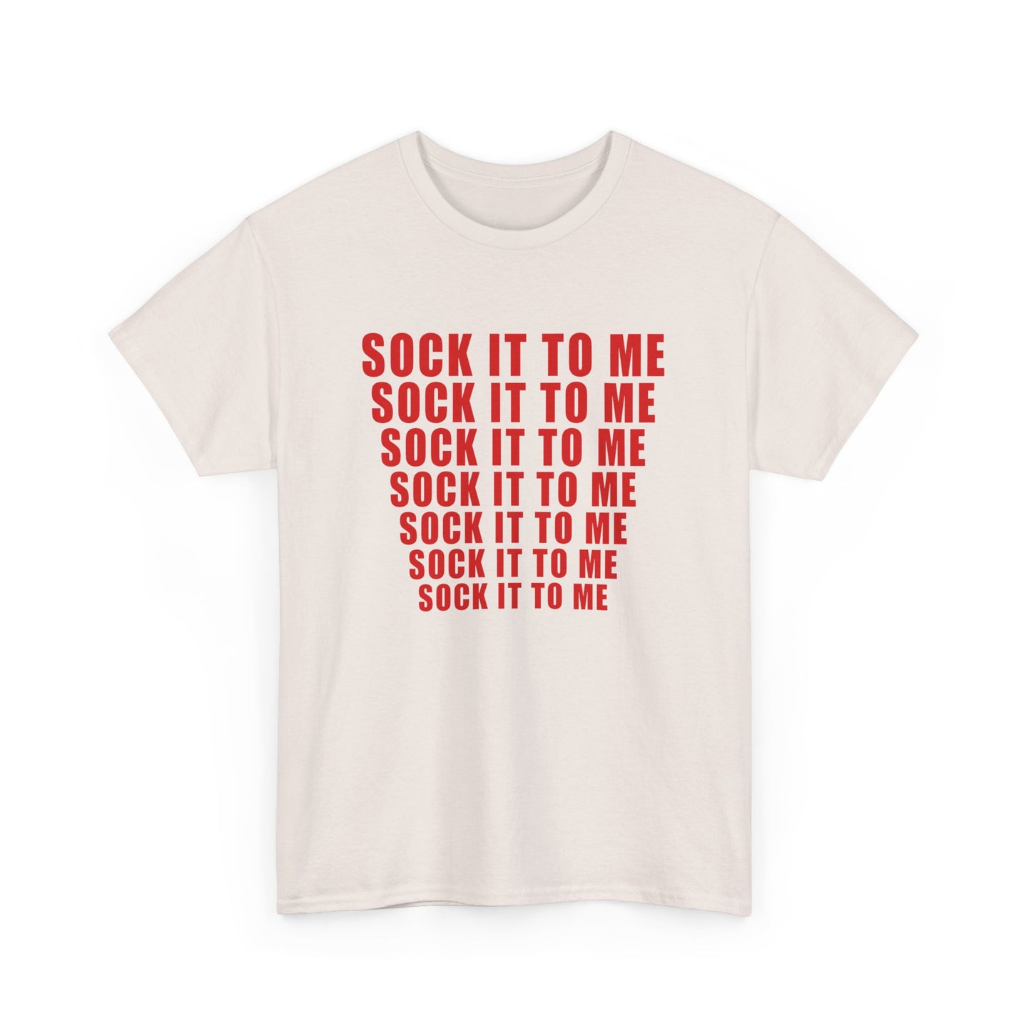 1960s vintage design sock it to me reproduction tshirt