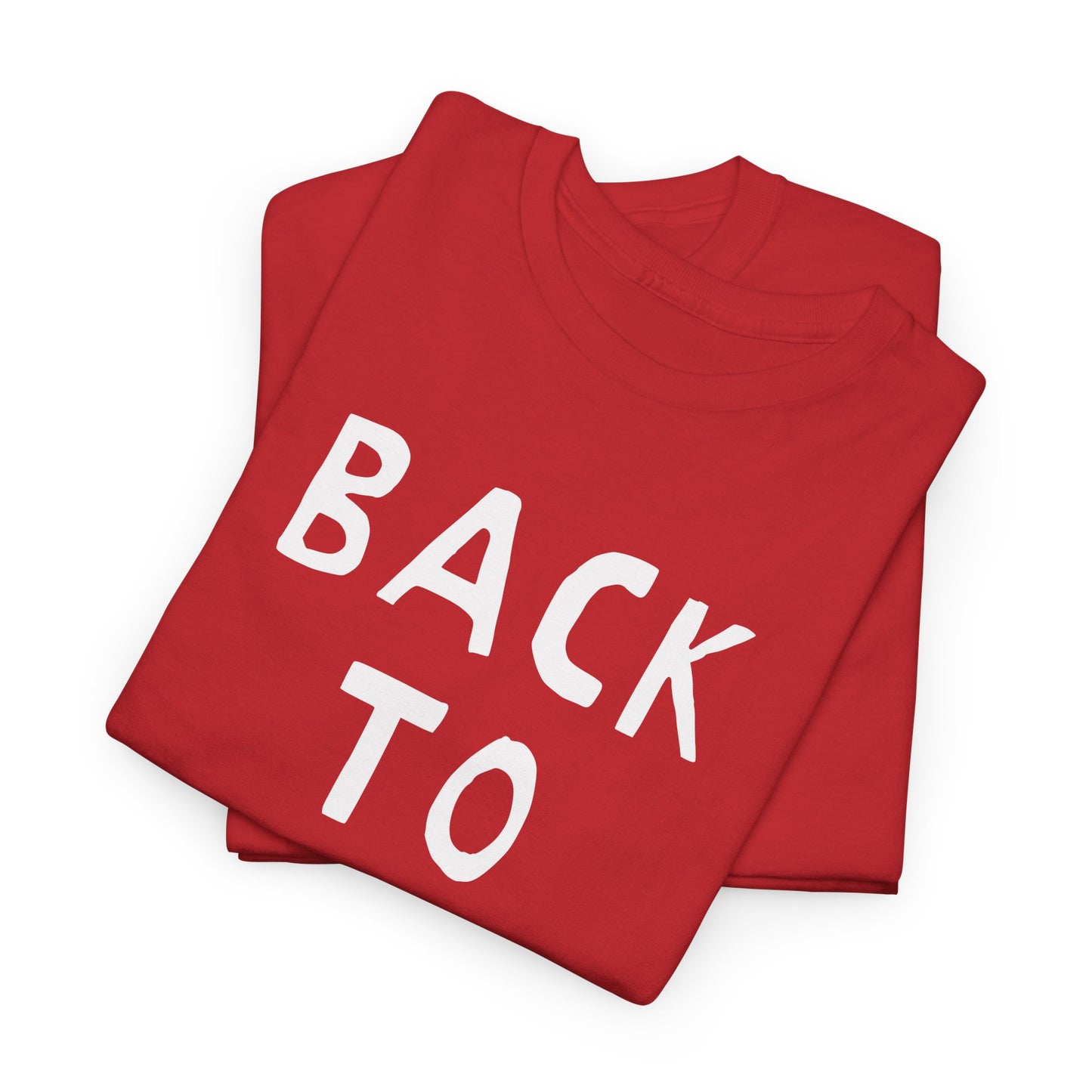 back to mono hand drawn font tshirt