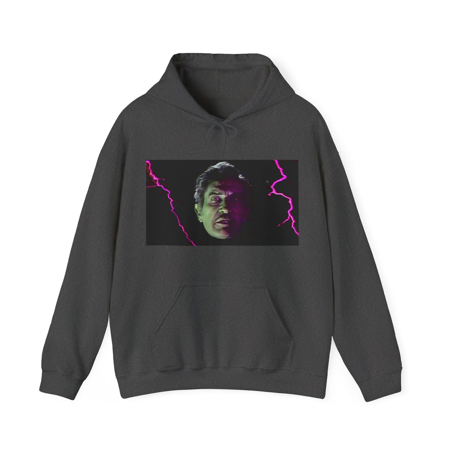 the hilarious house of frightenstein vincent price opening monologue on a unisex heavy blend hooded sweatshirt