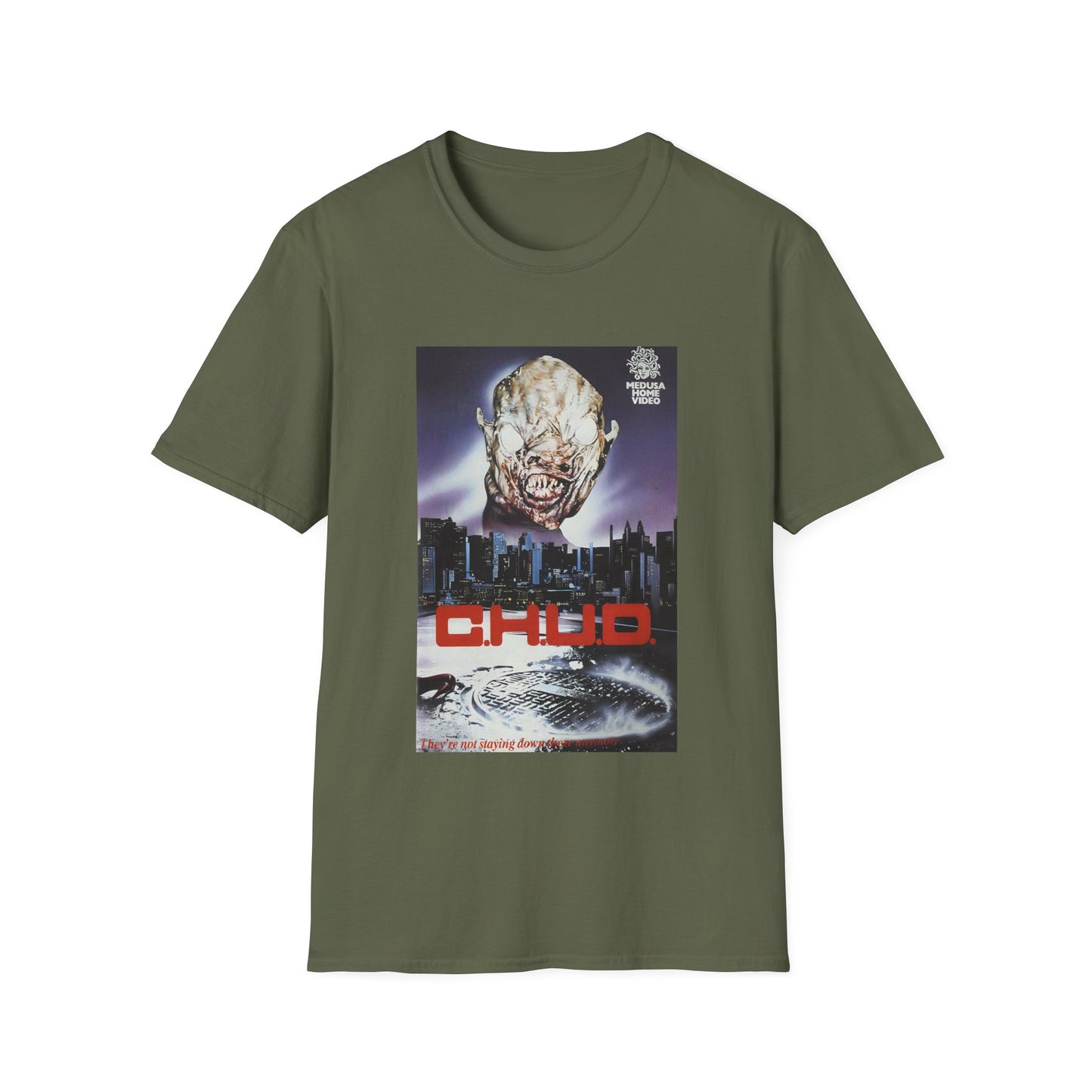 scary C.H.U.D tshirt