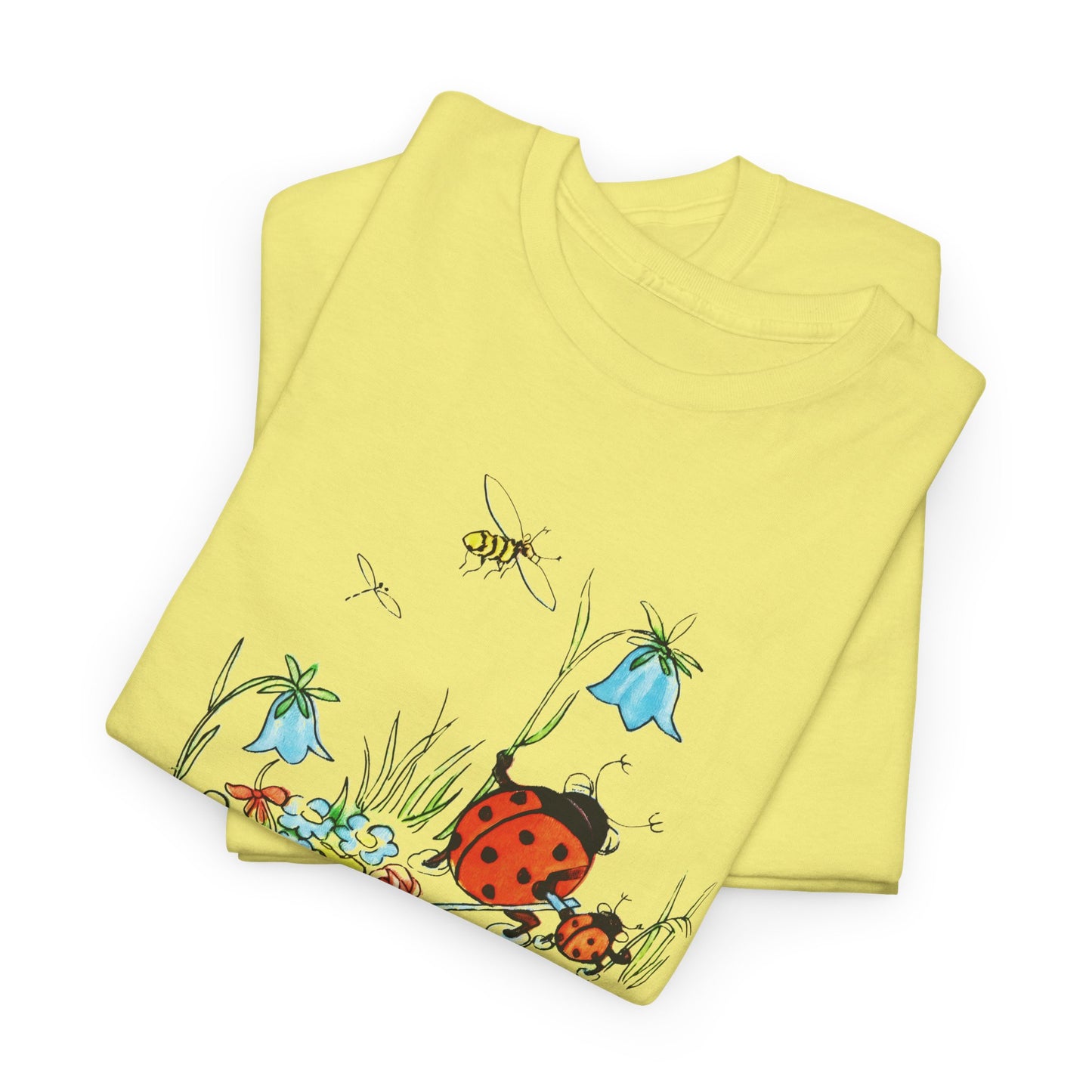 vintage postcard mouse and lady buggy reproduction tshirt