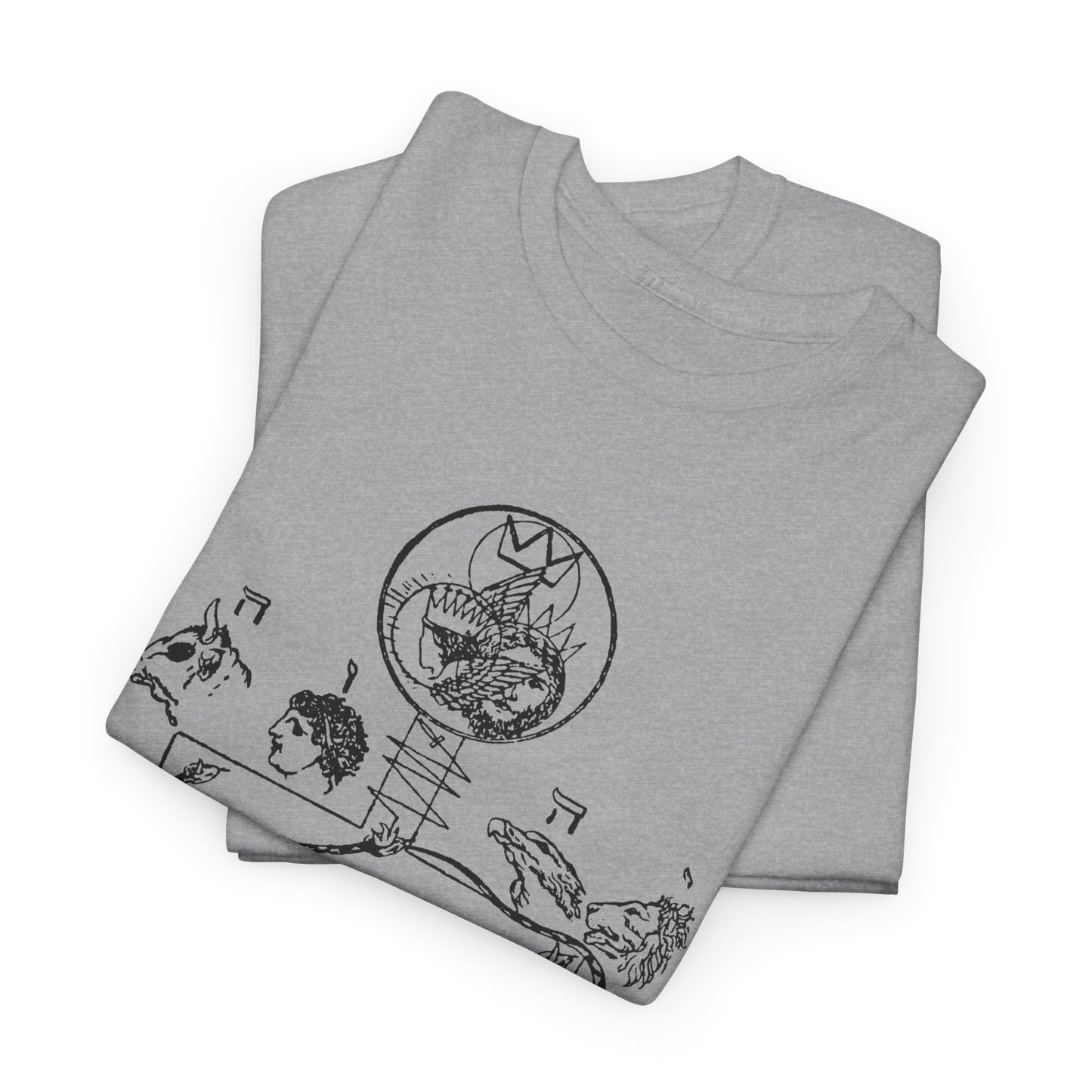 early 1900s the garden of eden after the fall by occultist austin osman spare tshirt