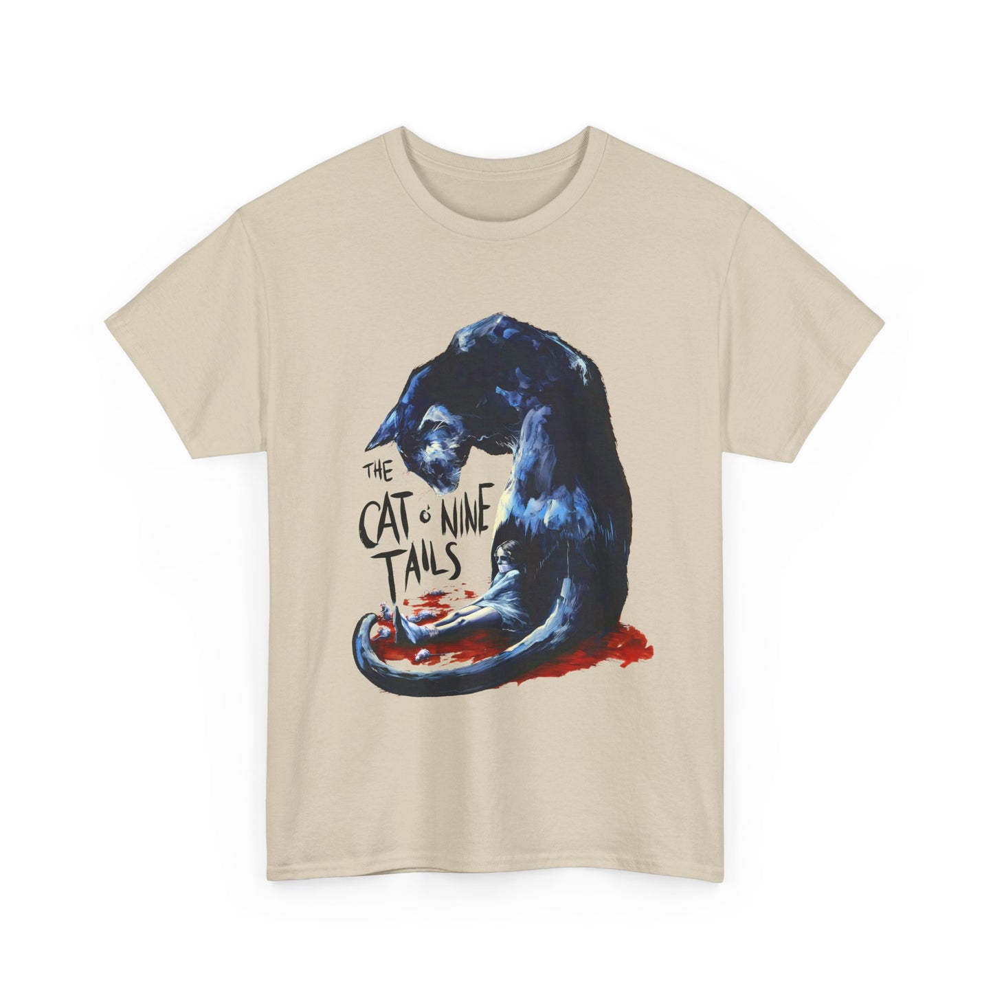 1971 the cat o nine tails special edition movie poster tshirt