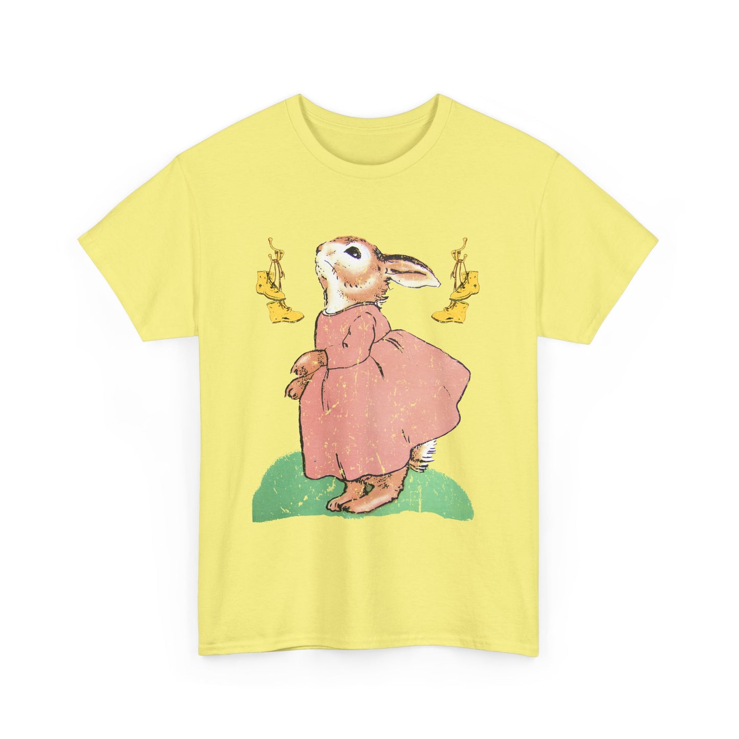 1939 the country bunny and the little gold shoes distressed fan art graphic reproduction tshirt