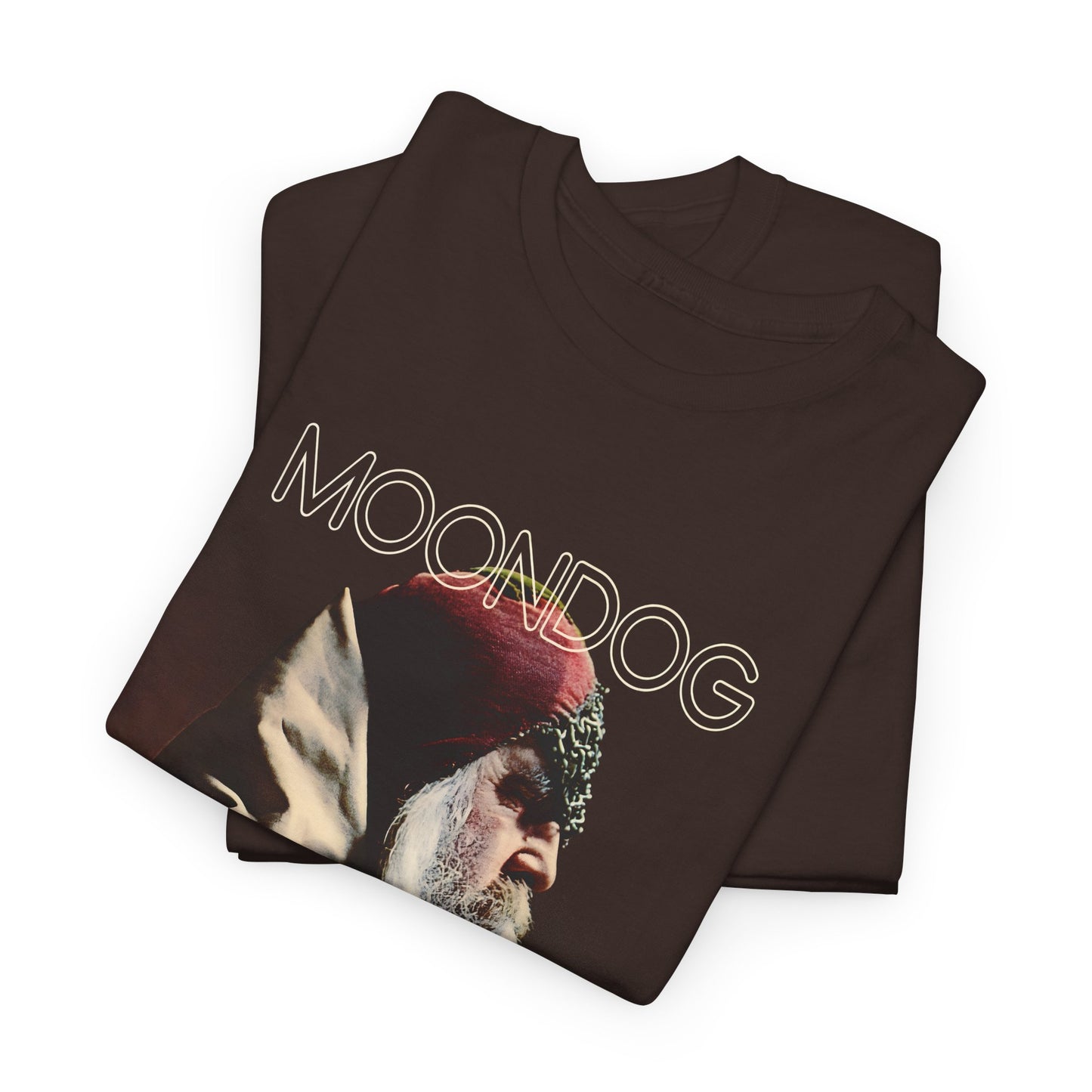 1969 moondog self titled album cover stretched tshirt
