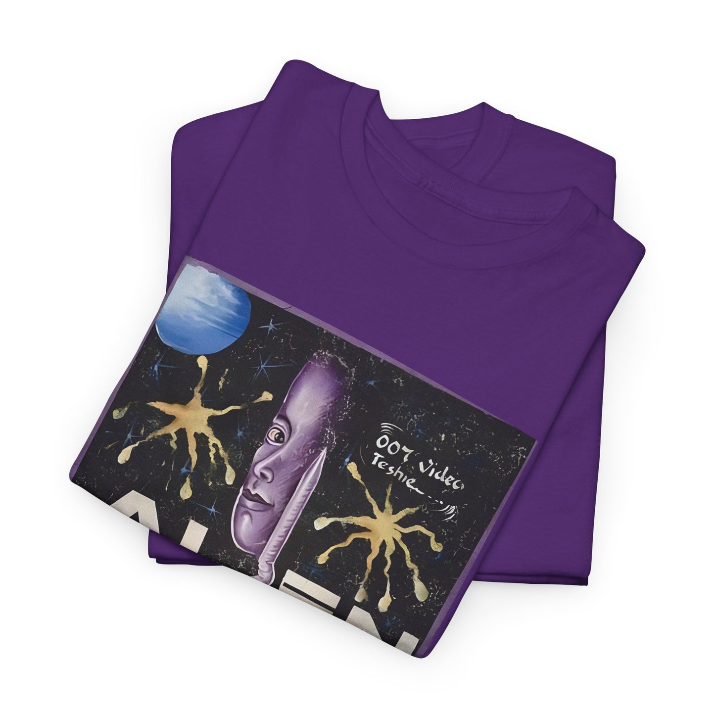 aliens 1986 ghanaian movie poster reproduction tshirt