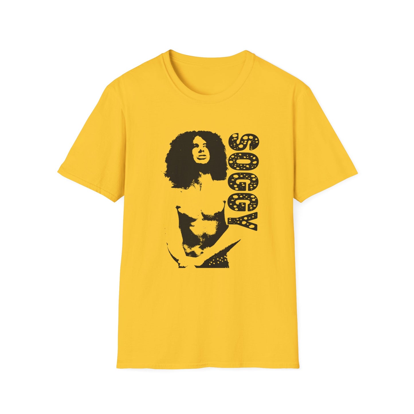 1980s french hard rock band soggy fan art tshirt