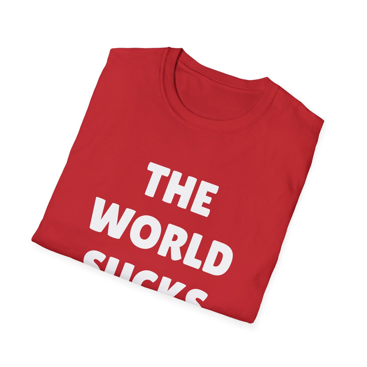 the world sucks tshirt