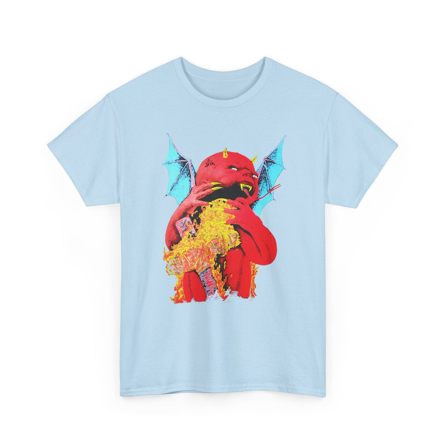 original demon child used for born again album cover reproduction tshirt