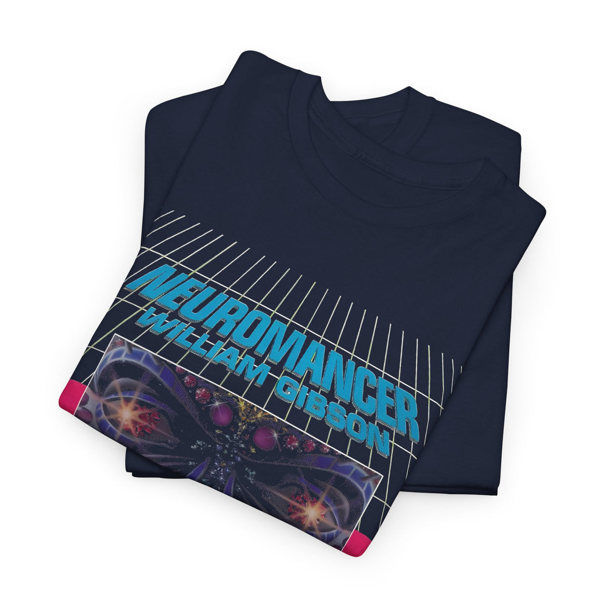 1984 book by william gibson neuromancer alternate book cover tshirt