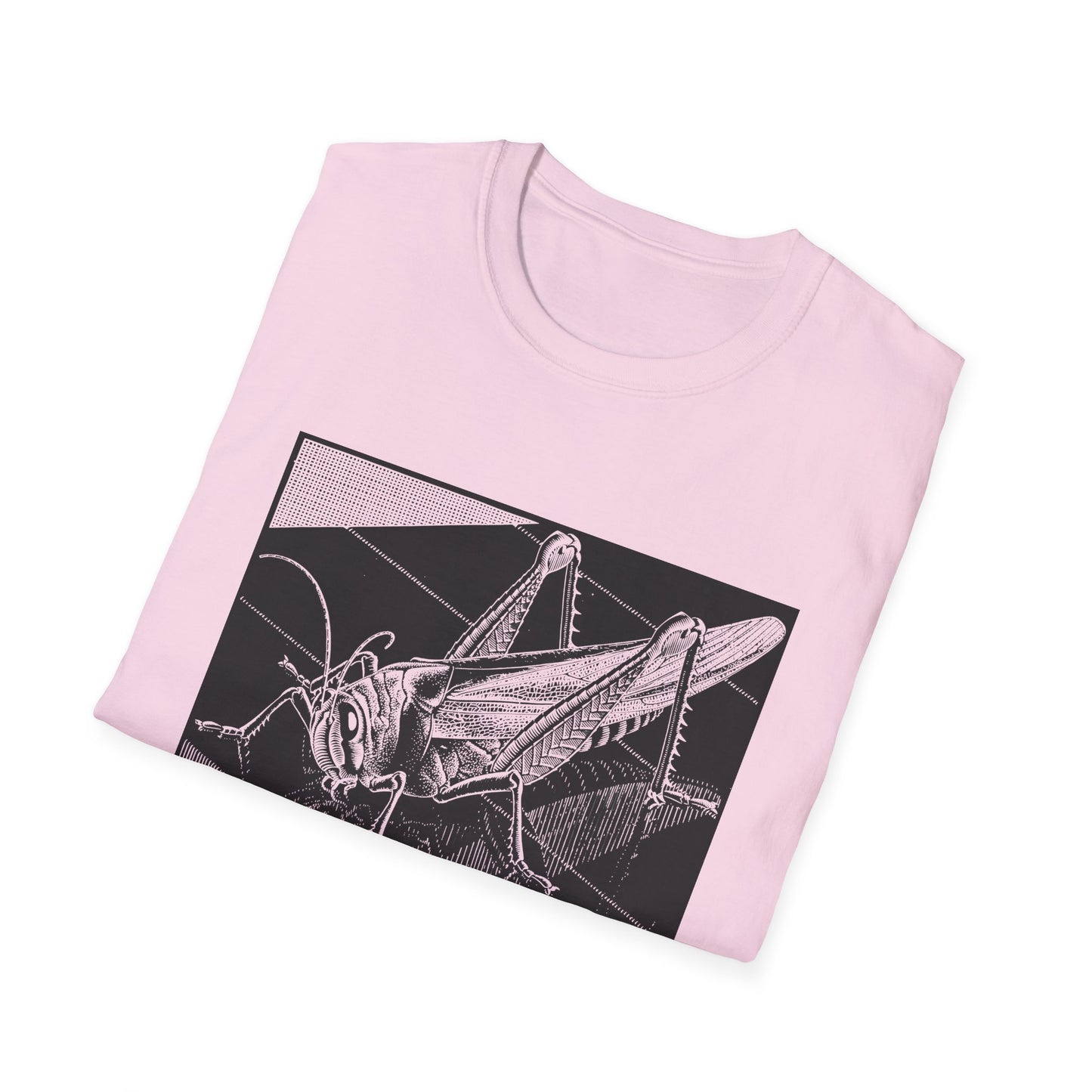 1935 m.c escher grasshopper wood engraving tshirt