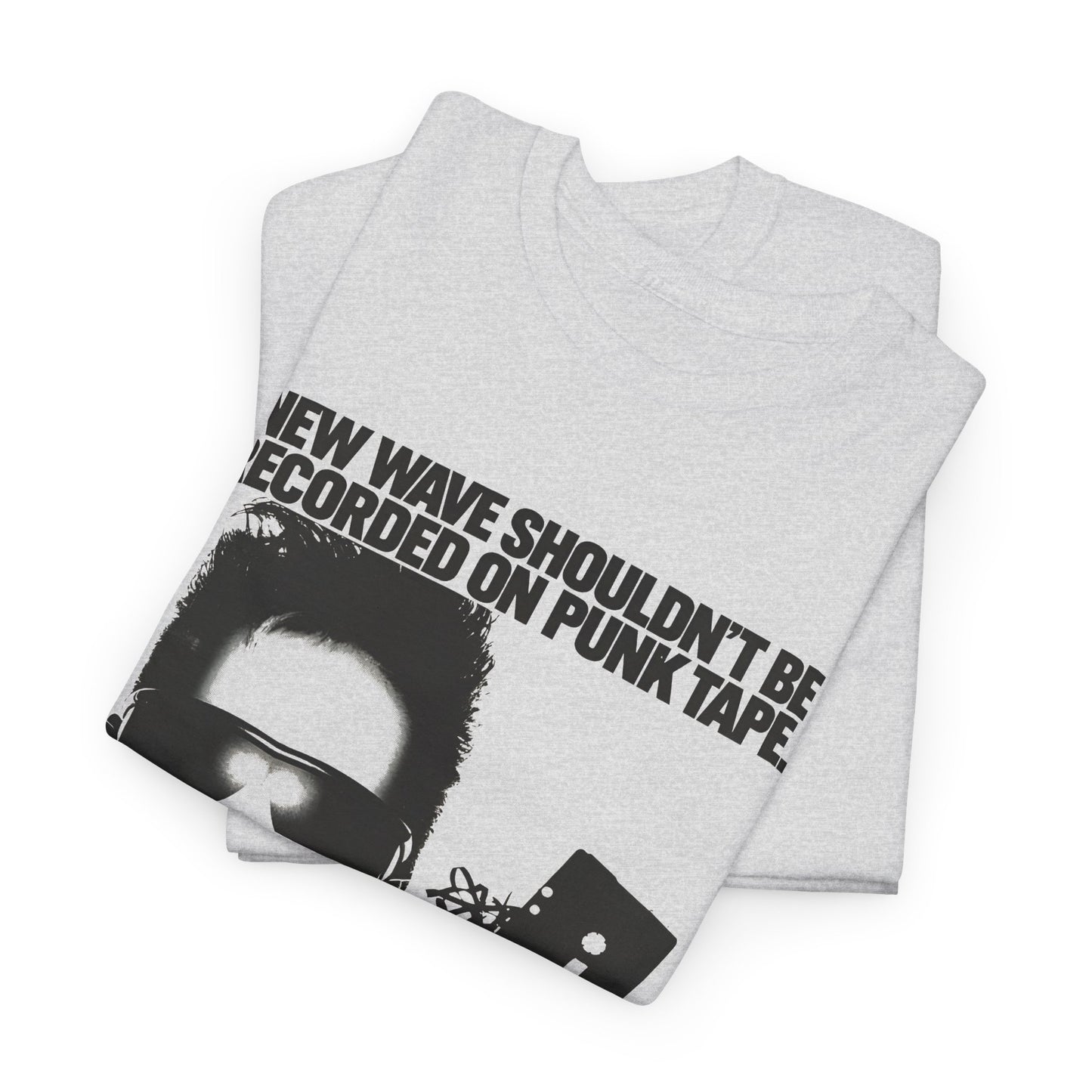 1983 maxell cassette tape new wave punk advertisement tshirt