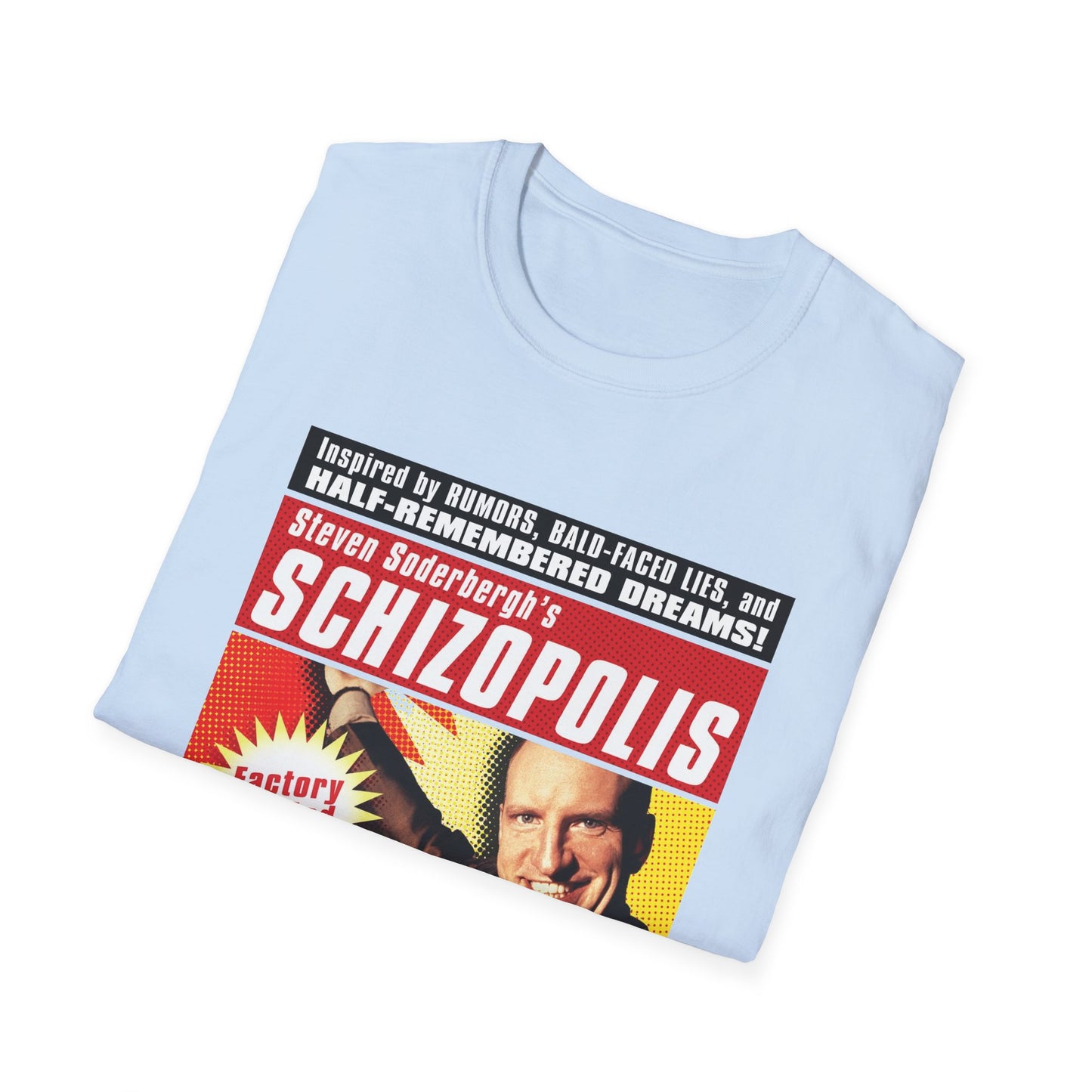 1996 steven soderbergh's schizopolis movie poster tshirt