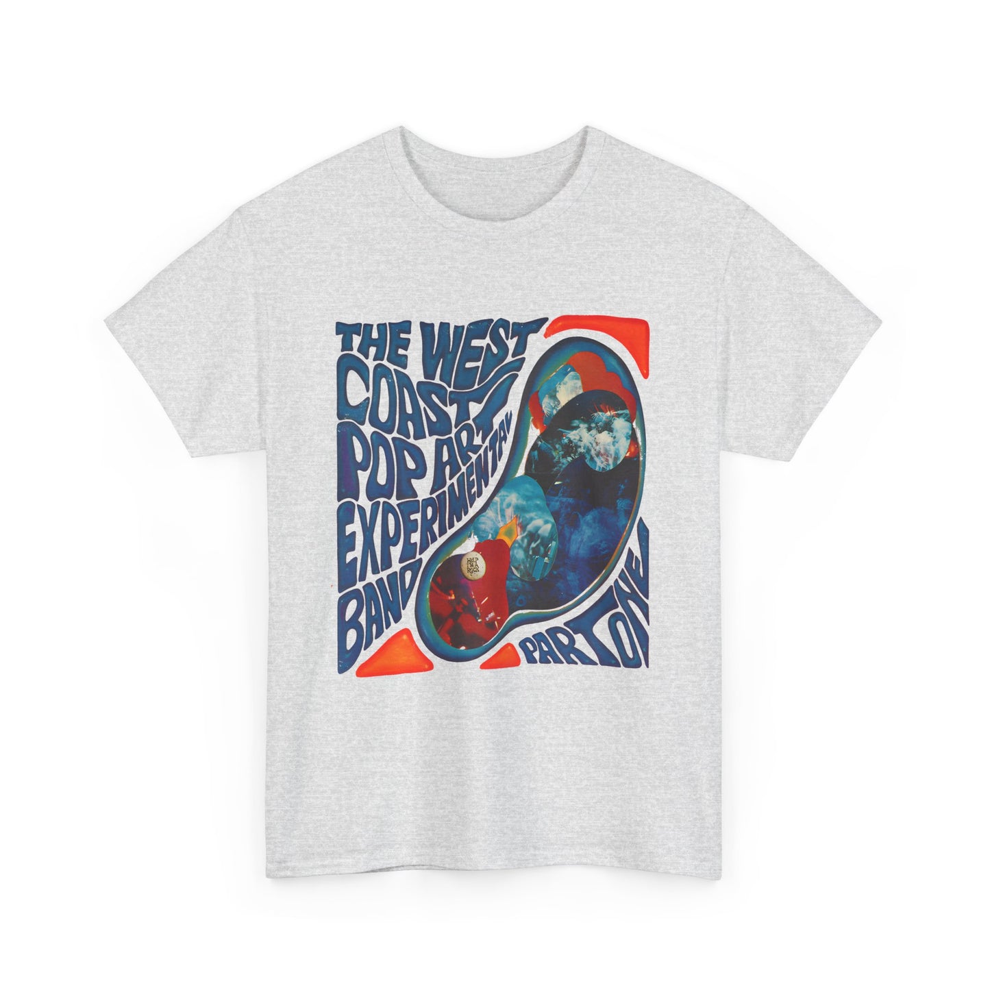 1967 part one by the west coast pop art experimental band album cover stretched tshirt