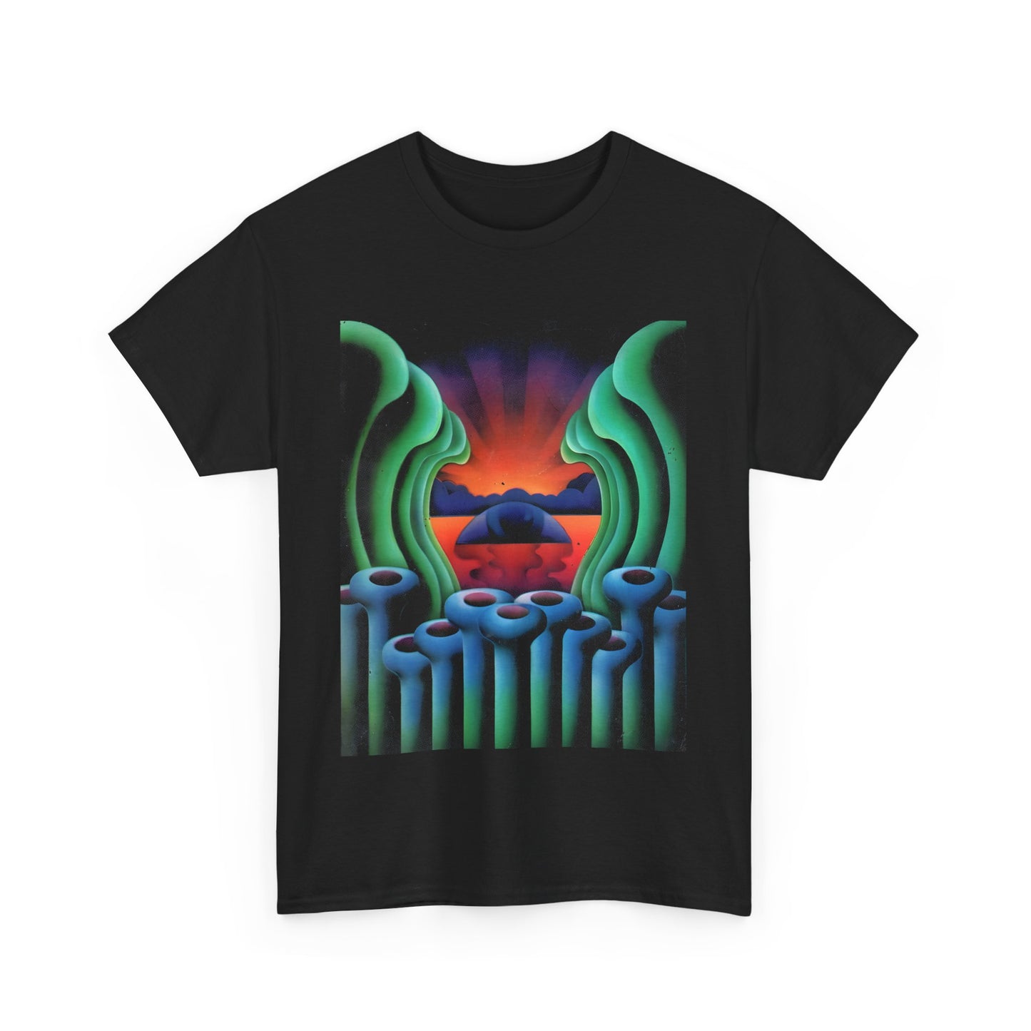 1970s book cover art unknown 2 sci fi illustration by peter haars tshirt