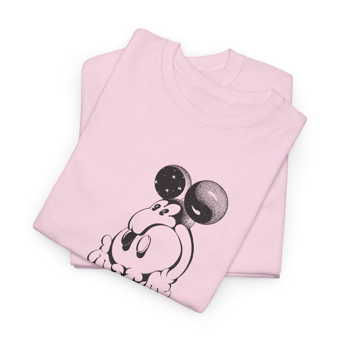 1968 illustration victor moscoso's cosmic mickey tshirt