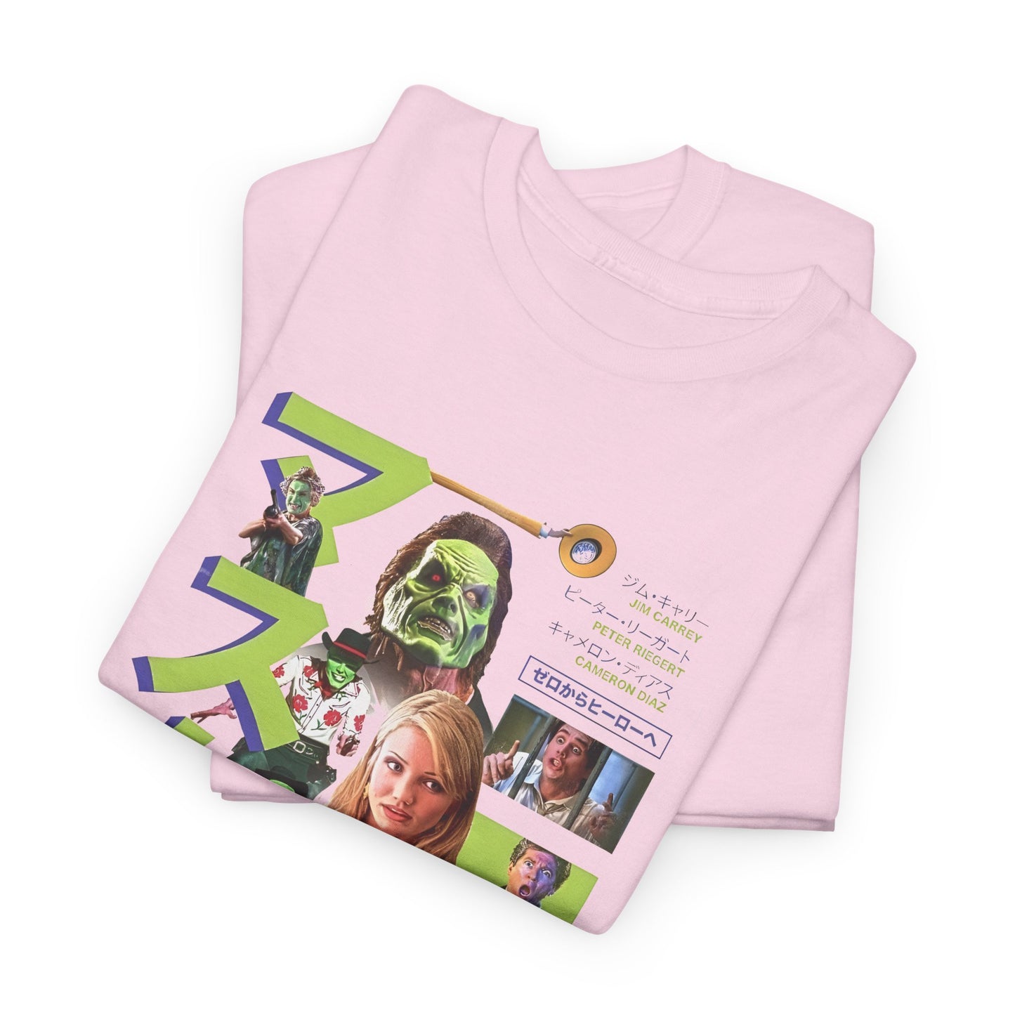 1994 japanese movie poster for the mask reproduction tshirt