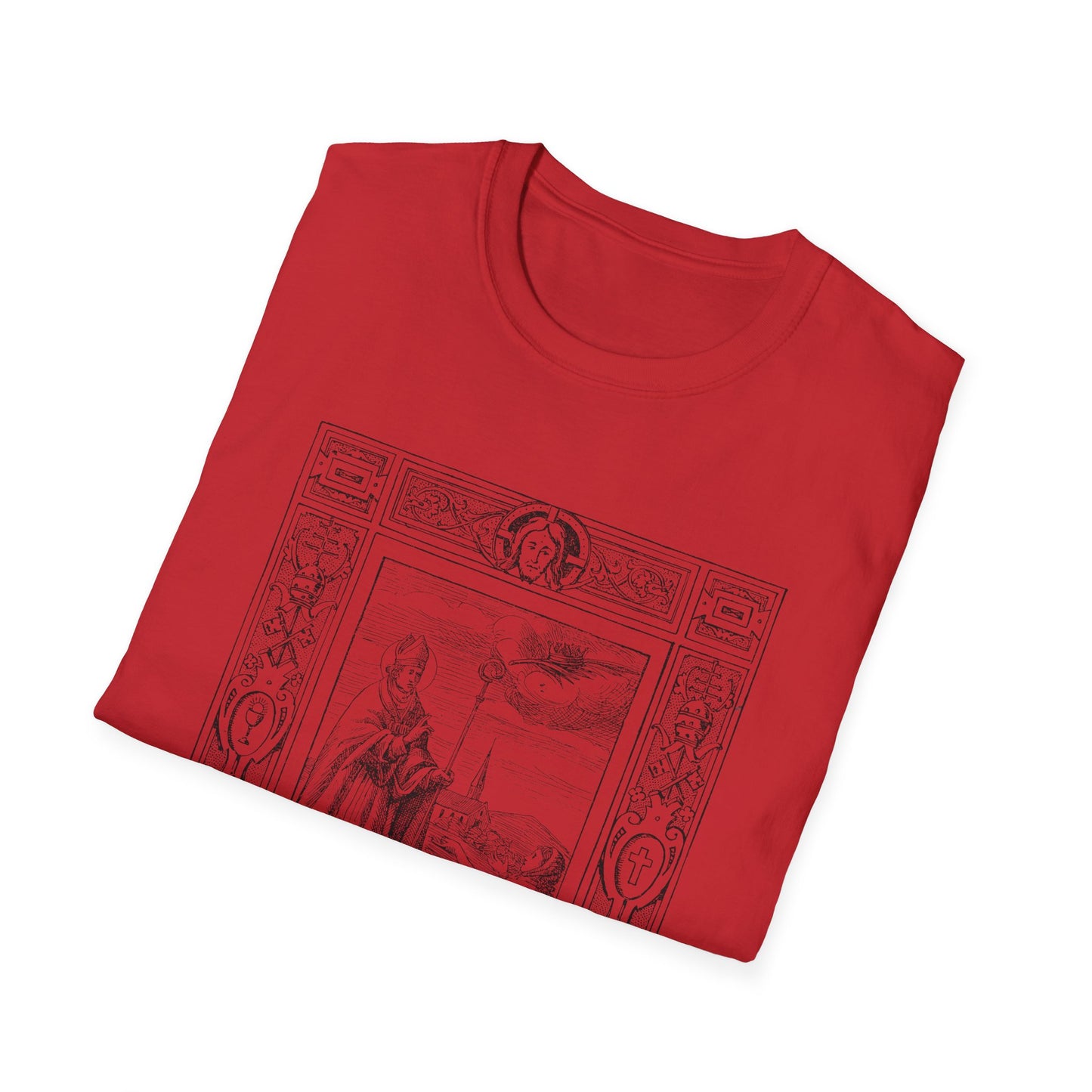 saint valentine healing epilepsy illustrated by dr. frantisek ehrmann circa 1899 tshirt
