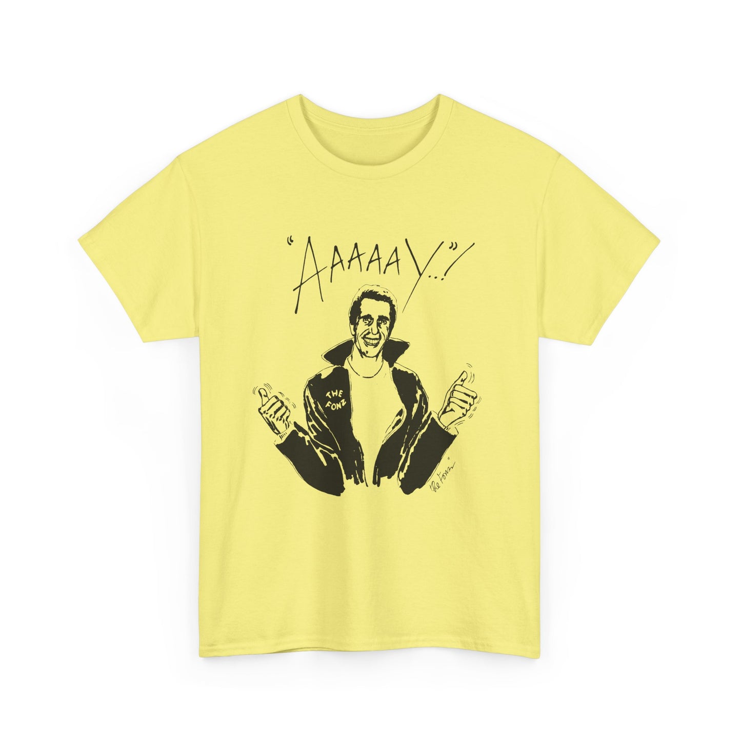 1976 jcpenny fonz tshirt reproduction tshirt