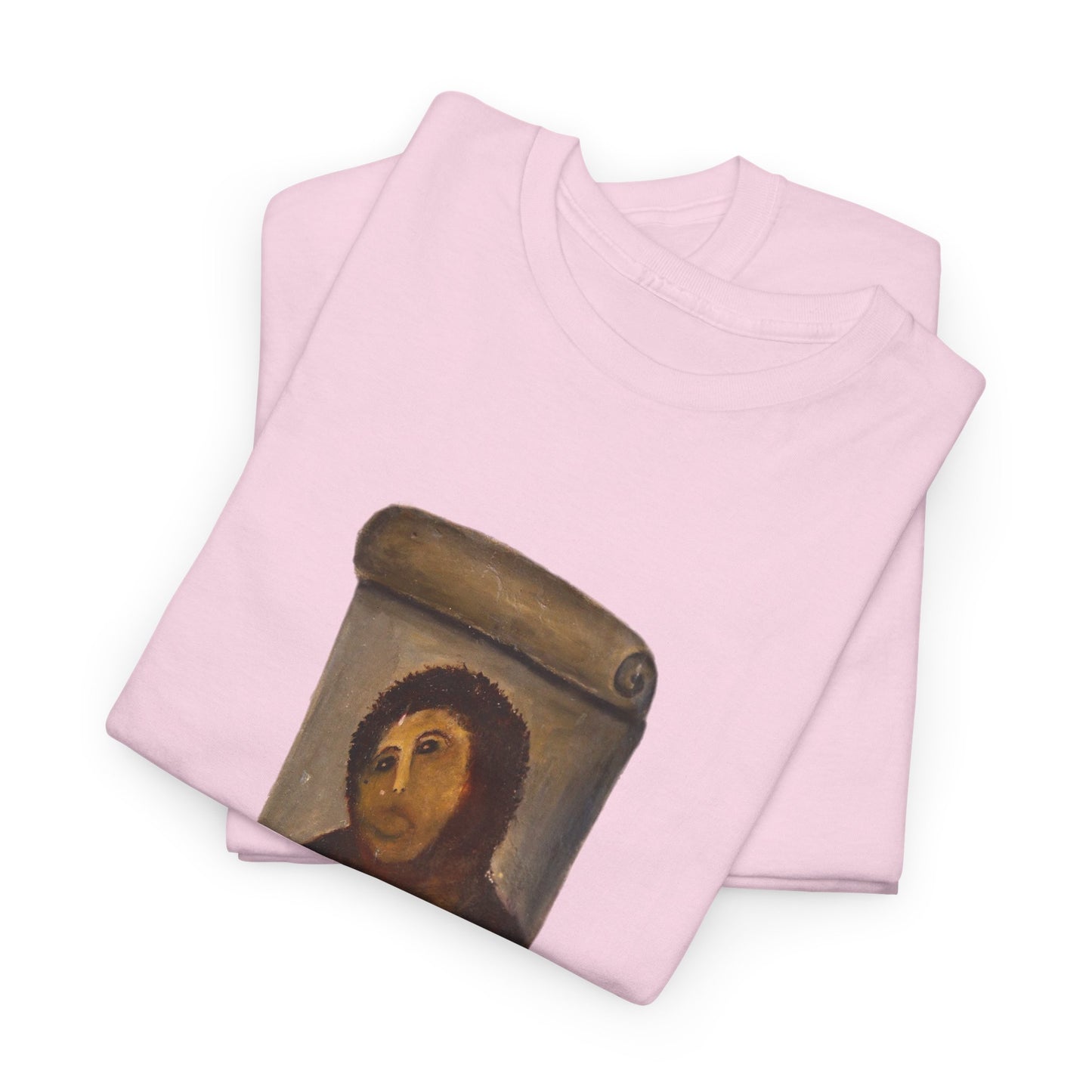 ecce homo botched restoration tshirt behold the monkey tshirt