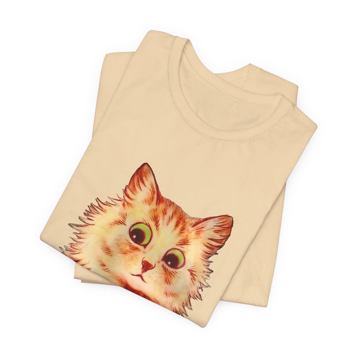 louis wain anthropomorphised cat painting another orange cat