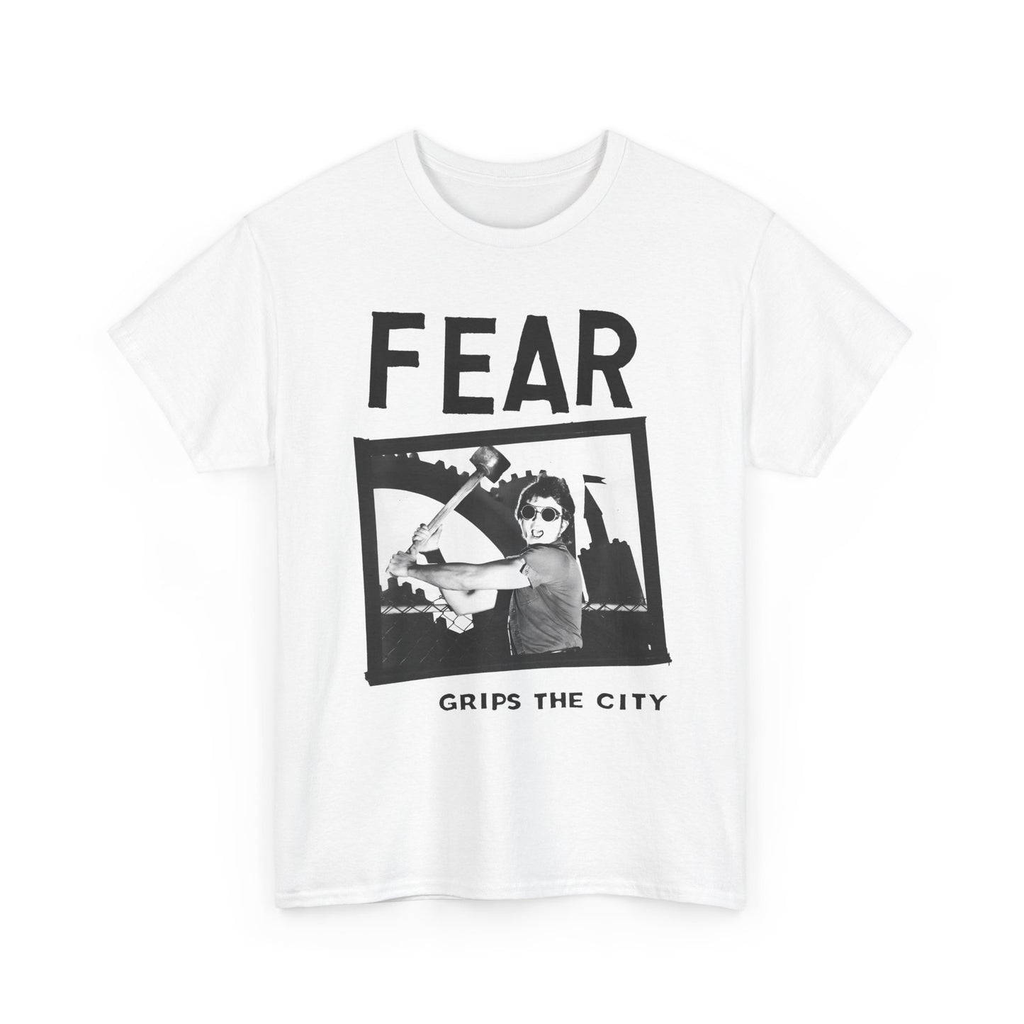 fear grips the city lee ving band tshirt
