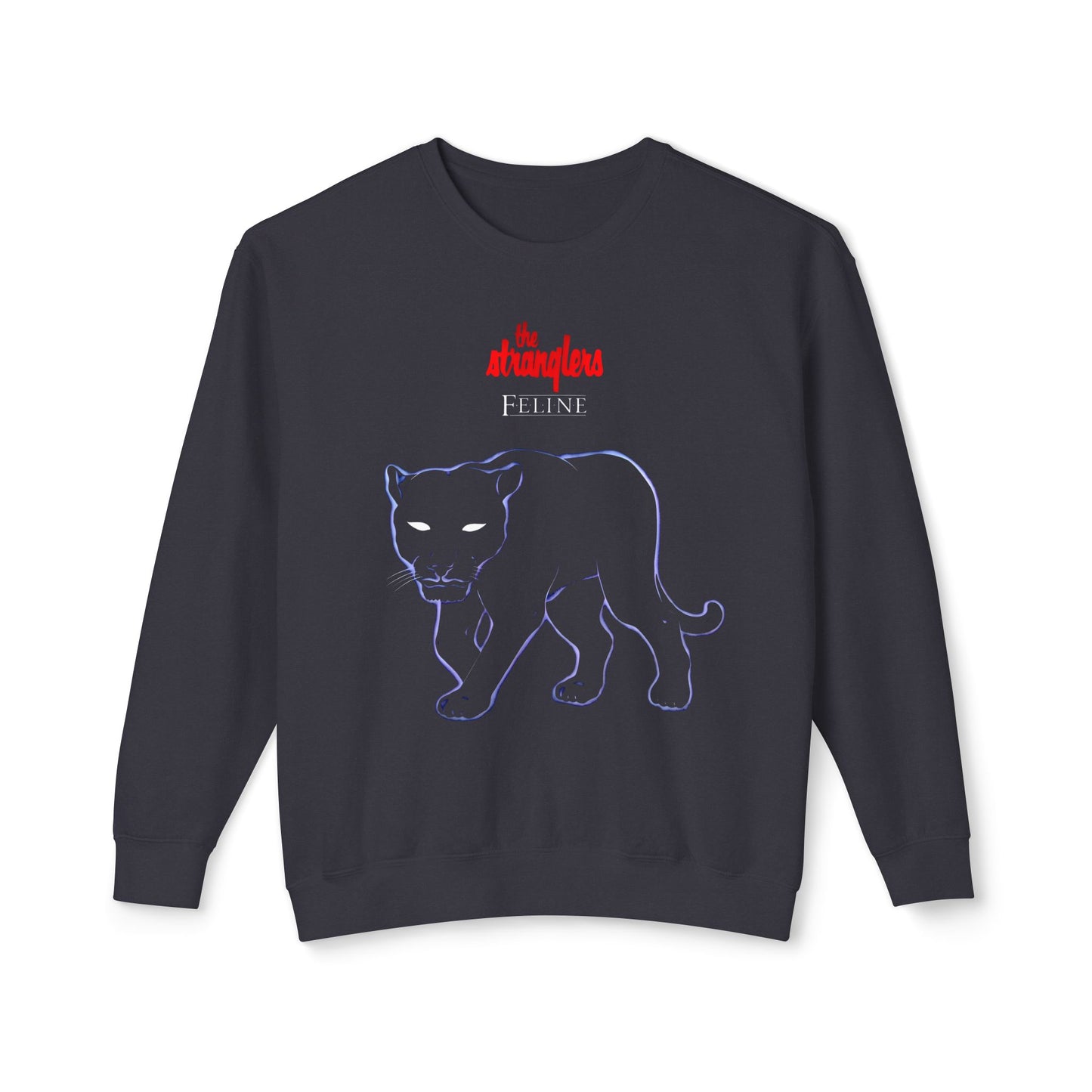 the stranglers 1983 feline album cover 100% cotton sweatshirt