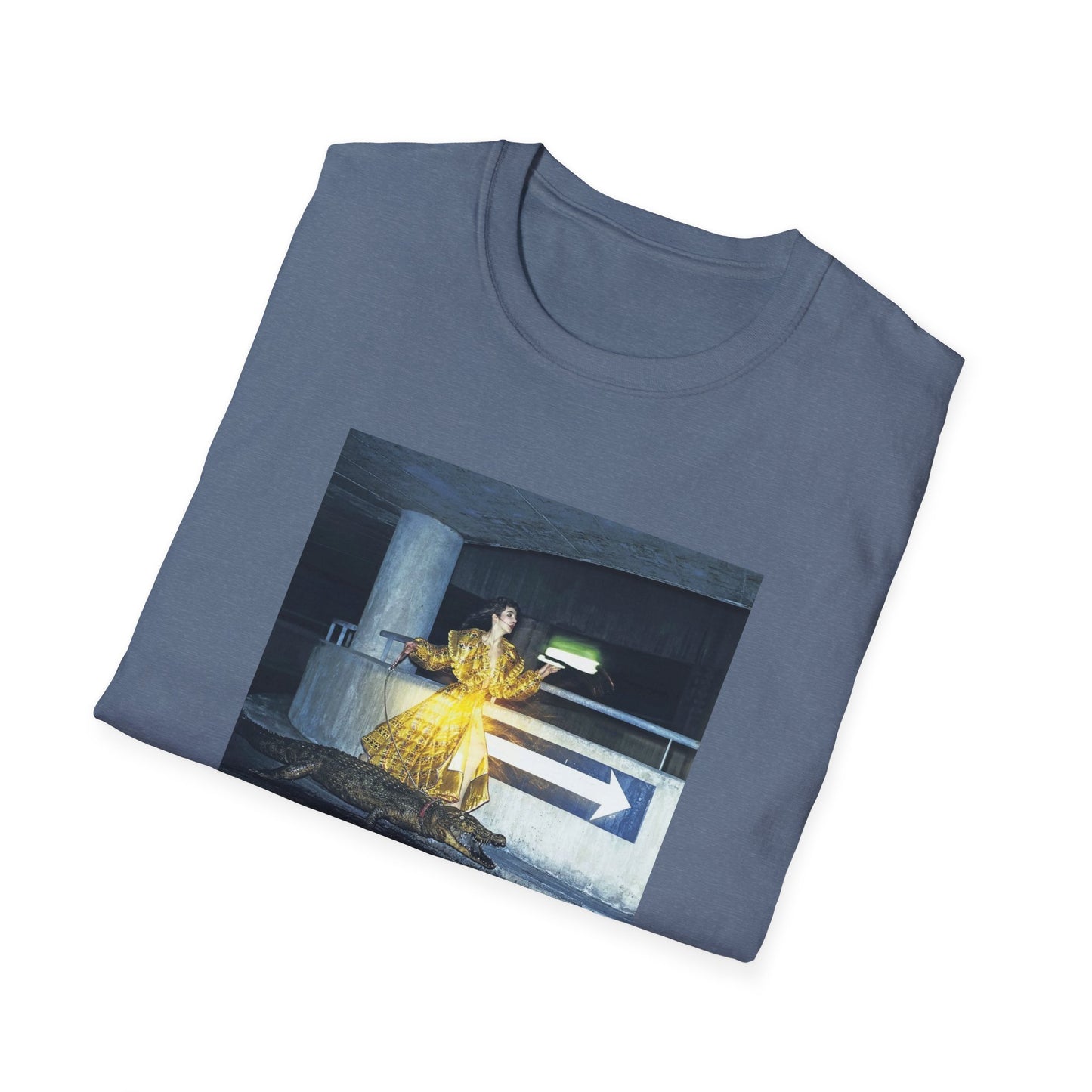 kate bush walking a crocodile in fong leng through the barbican car park tshirt