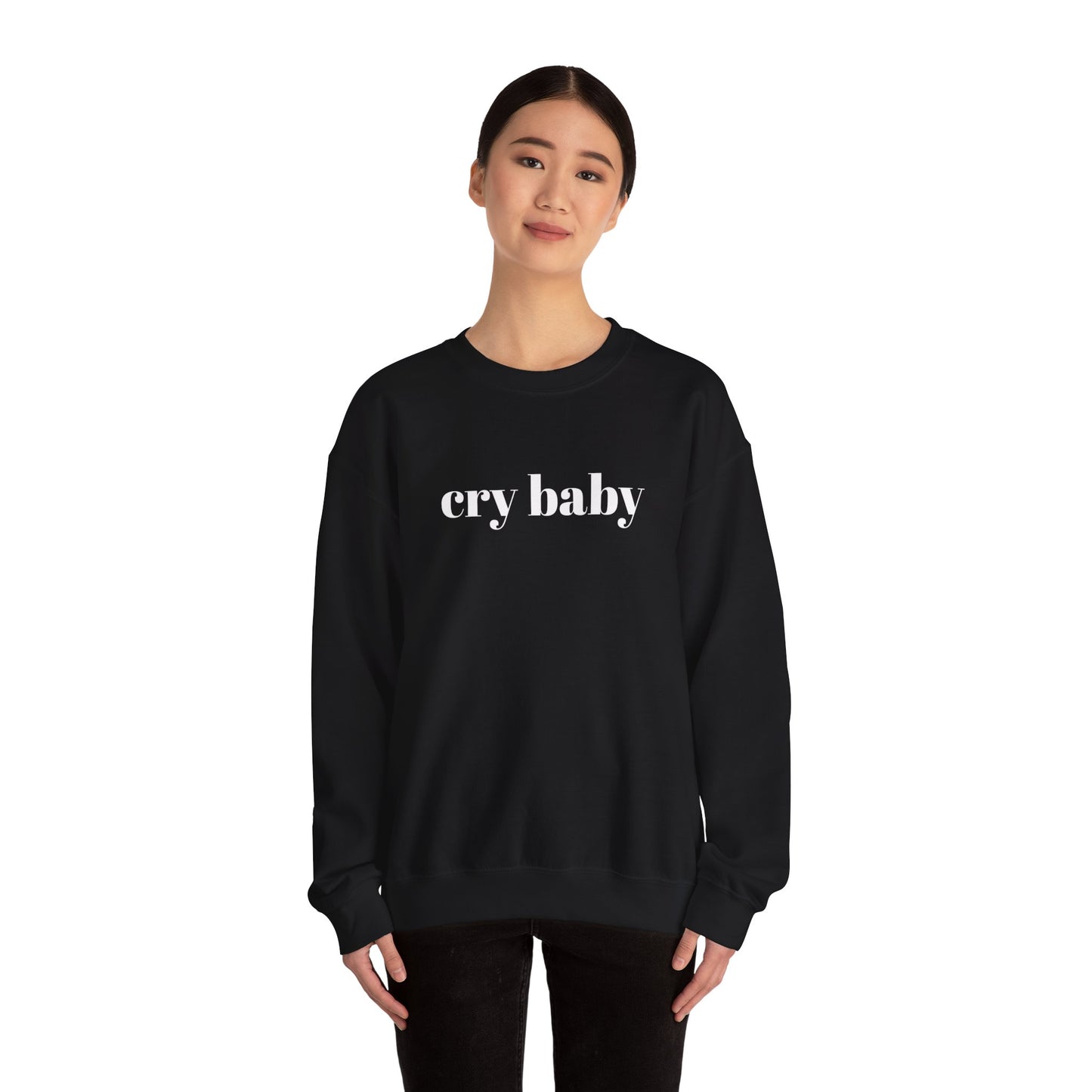 cry baby unisex heavy blend crewneck sweatshirt