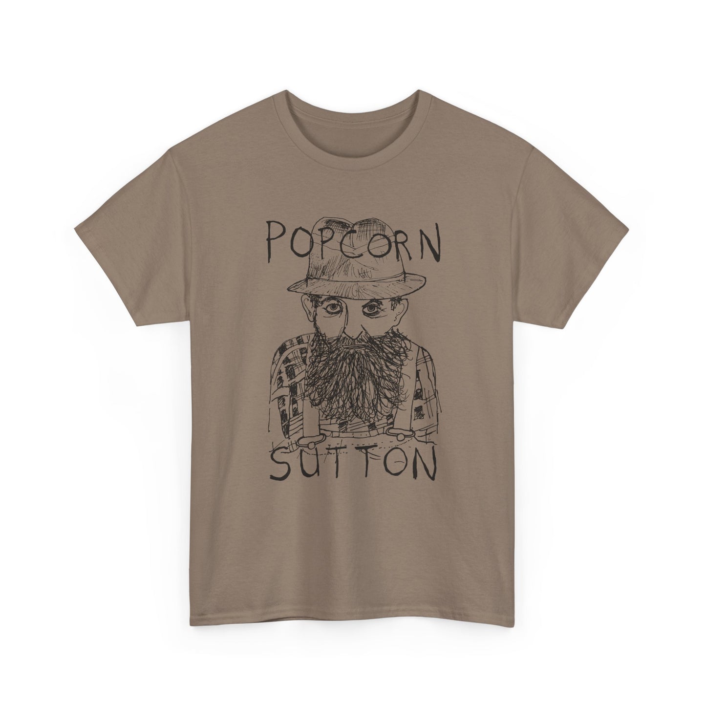 original drawing popcorn sutton fan art tshirt