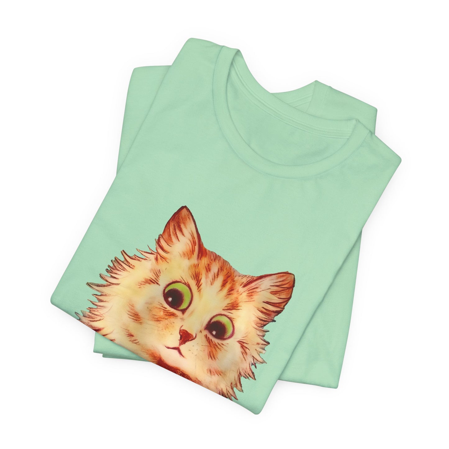 louis wain anthropomorphised cat painting another orange cat