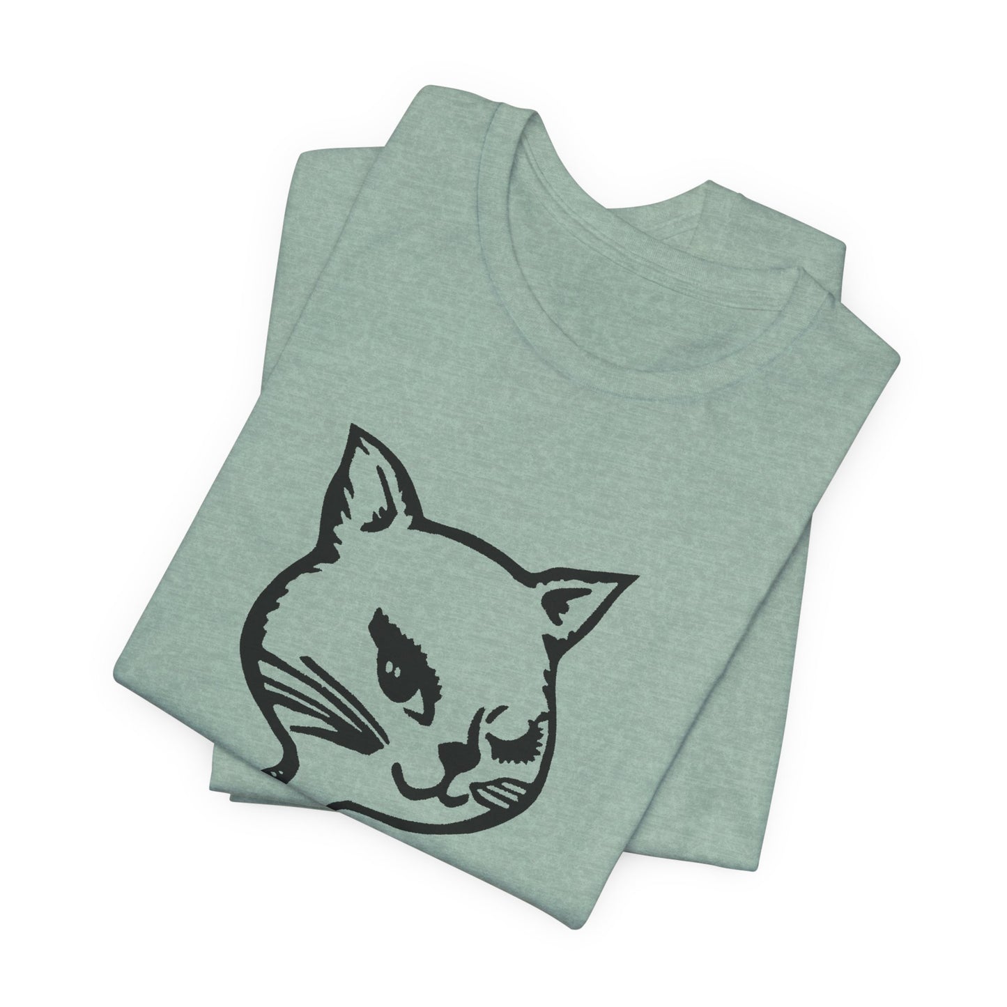 1990s winking cat tshirt