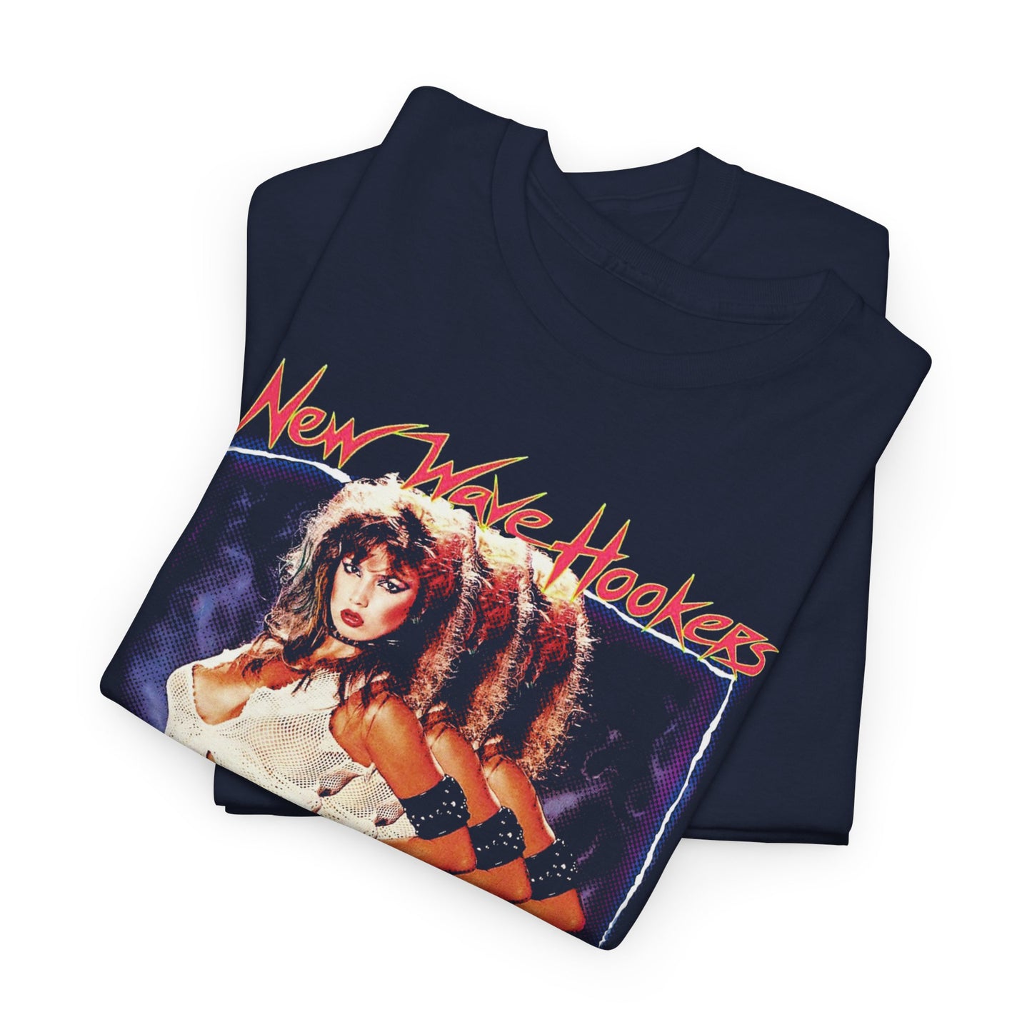 1985 new wave hookers movie poster custom edit tshirt