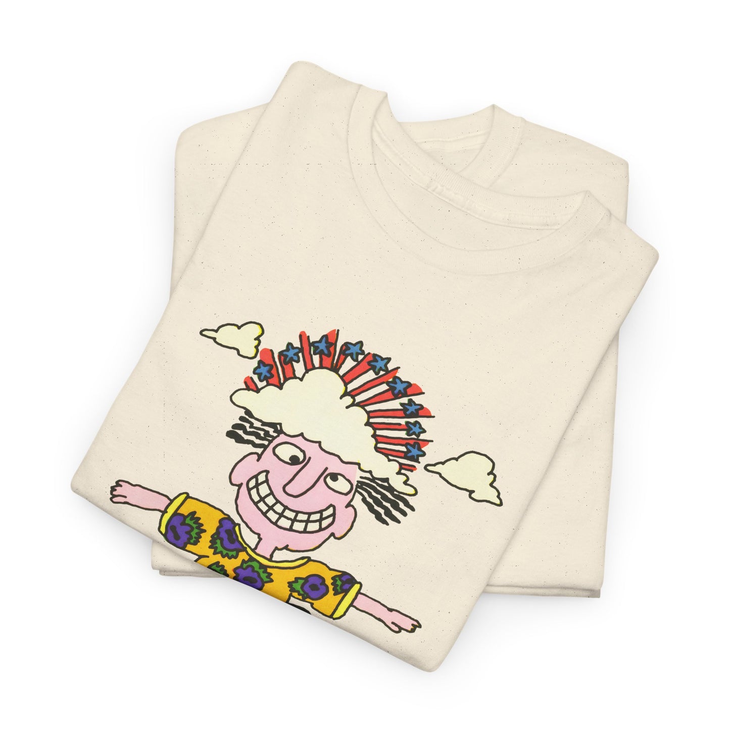 1971 big mother goose nursery rhyme jack blew his mind reproduction tshirt